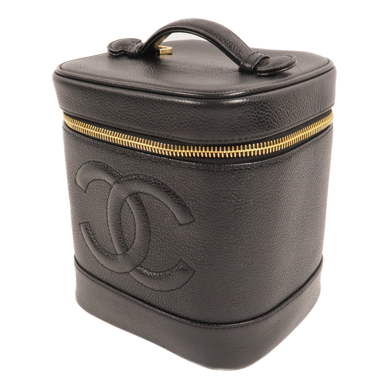 CHANEL 牛皮皮革Vintage Vanity Case手挽袋
