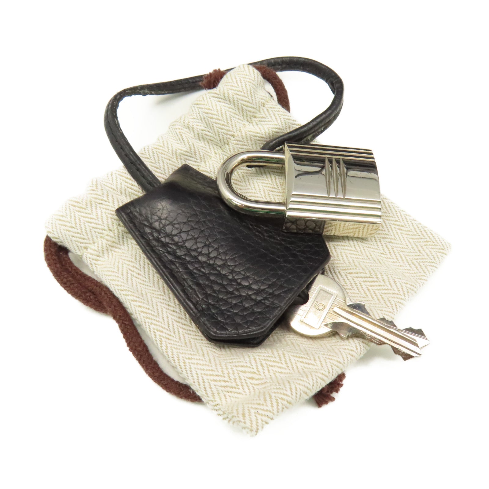 HERMES Clemence皮革Shoulder Birkin銀扣肩背袋黑色