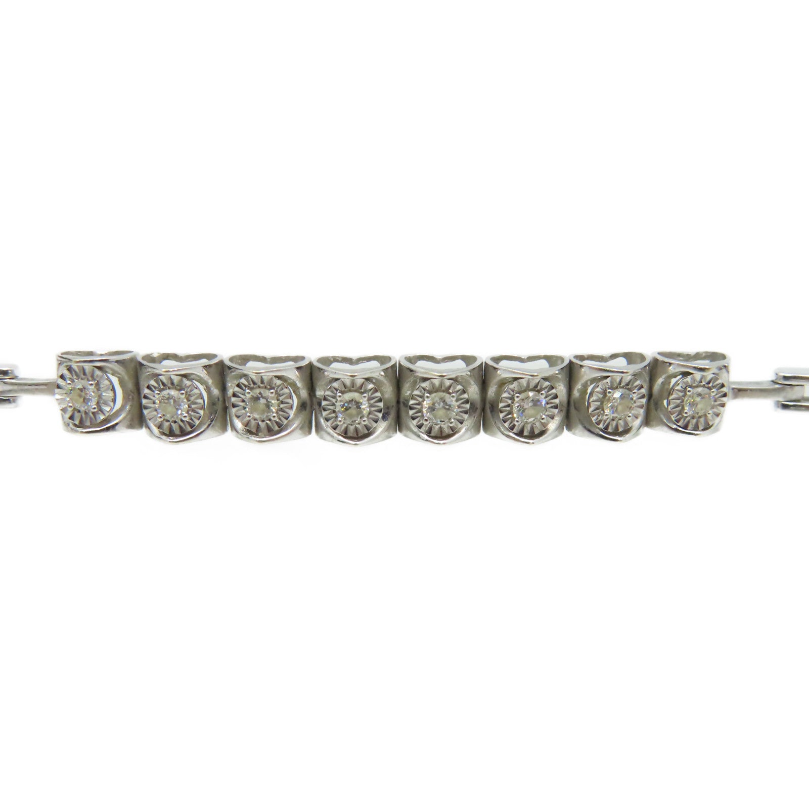 JEWELRY 【激減優惠】18K白金/0.302ct鑽石Diamond Bracelet手鏈