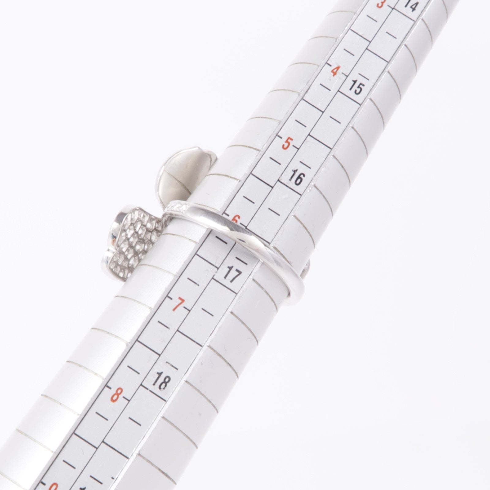 TIFFANY＆CO PT950鉑金Paper Flowers Diamond Ring鑽石戒指US#6