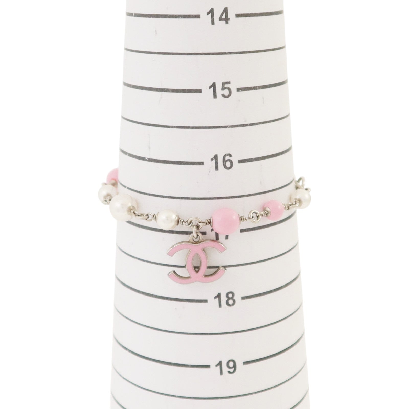CHANEL 金屬/PVC Bracelet手鏈