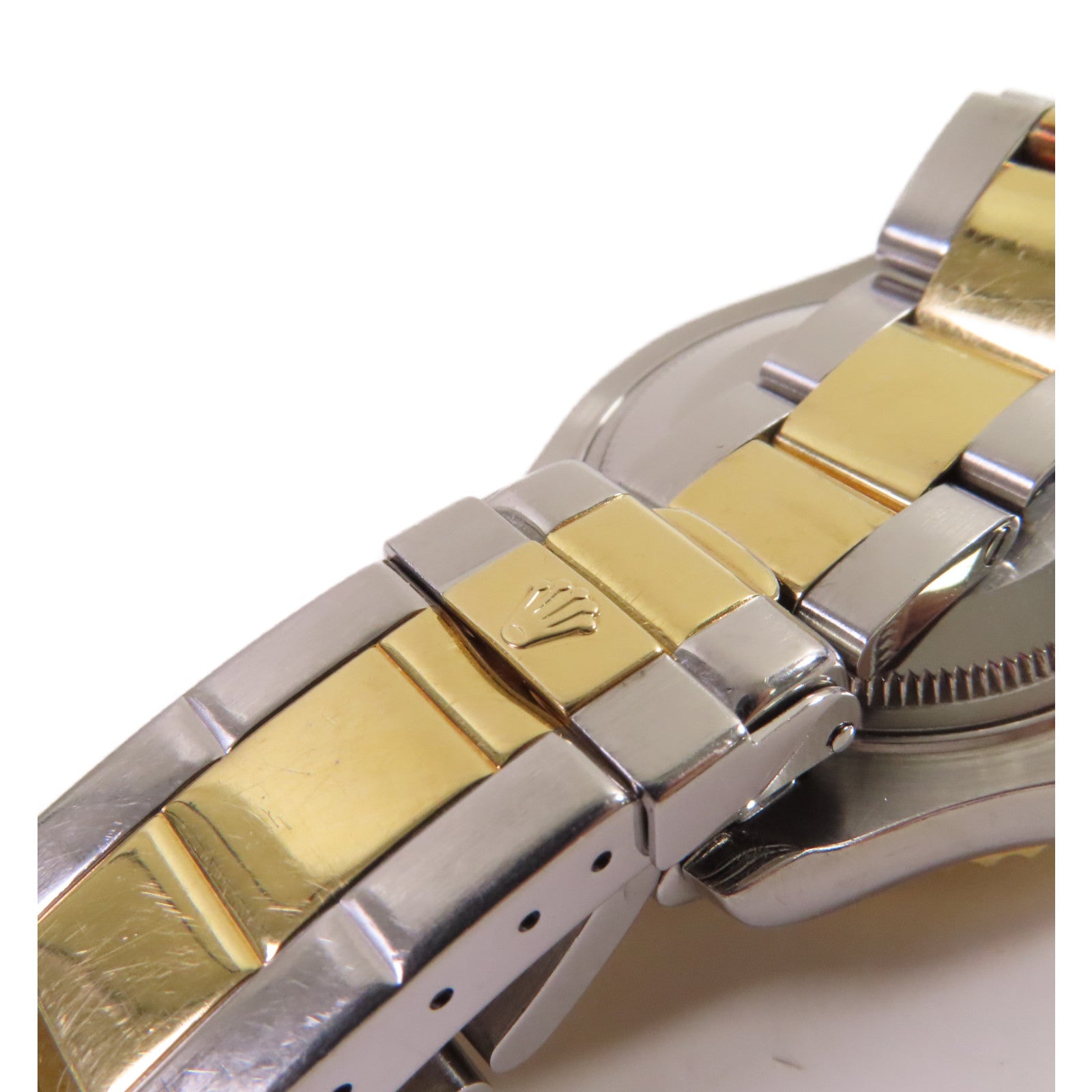 ROLEX Yacht Master 35mm Watch不鏽鋼/18K黃金自動機芯手錶白色
