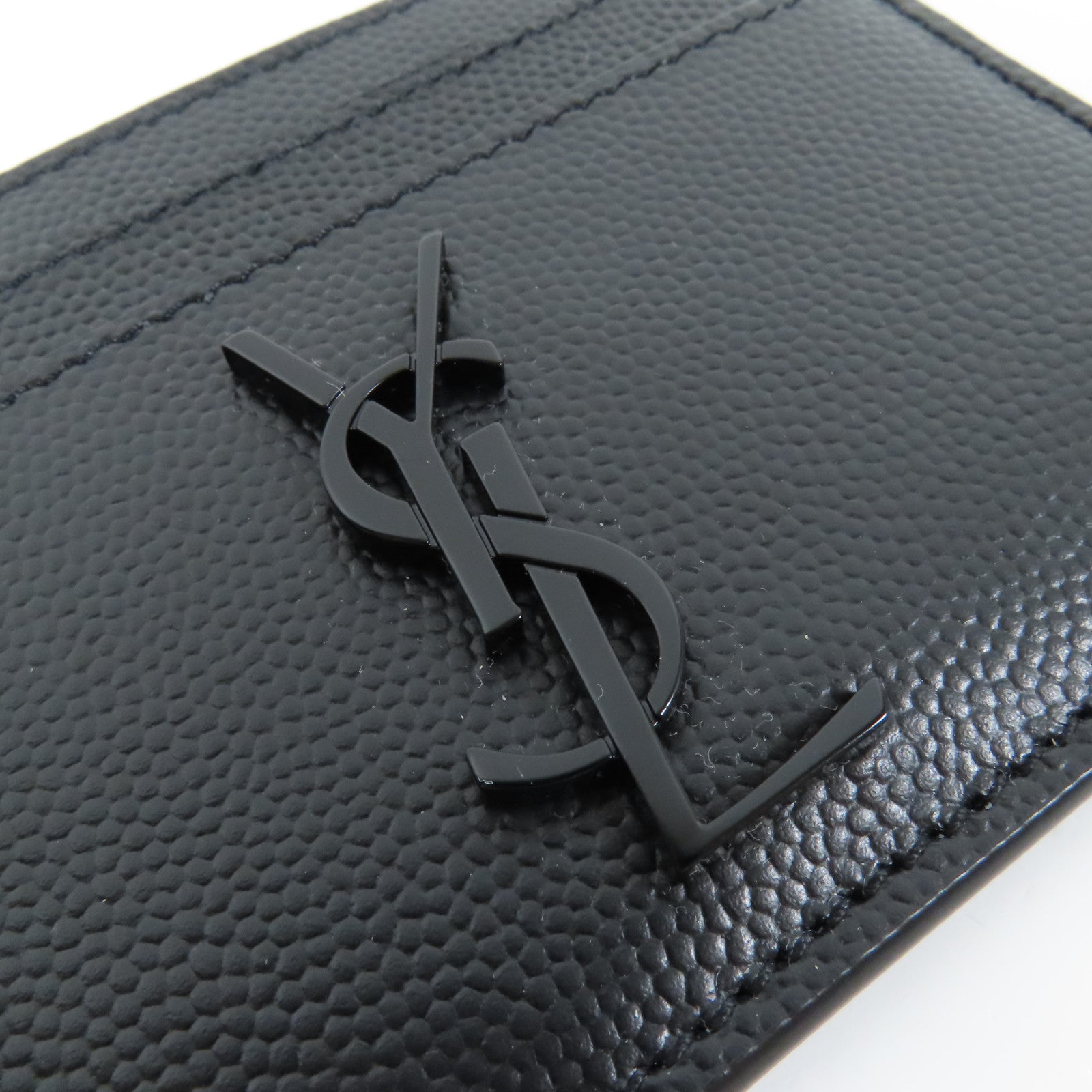 SAINT LAURENT 【激減優惠】牛皮皮革Card Case卡片套