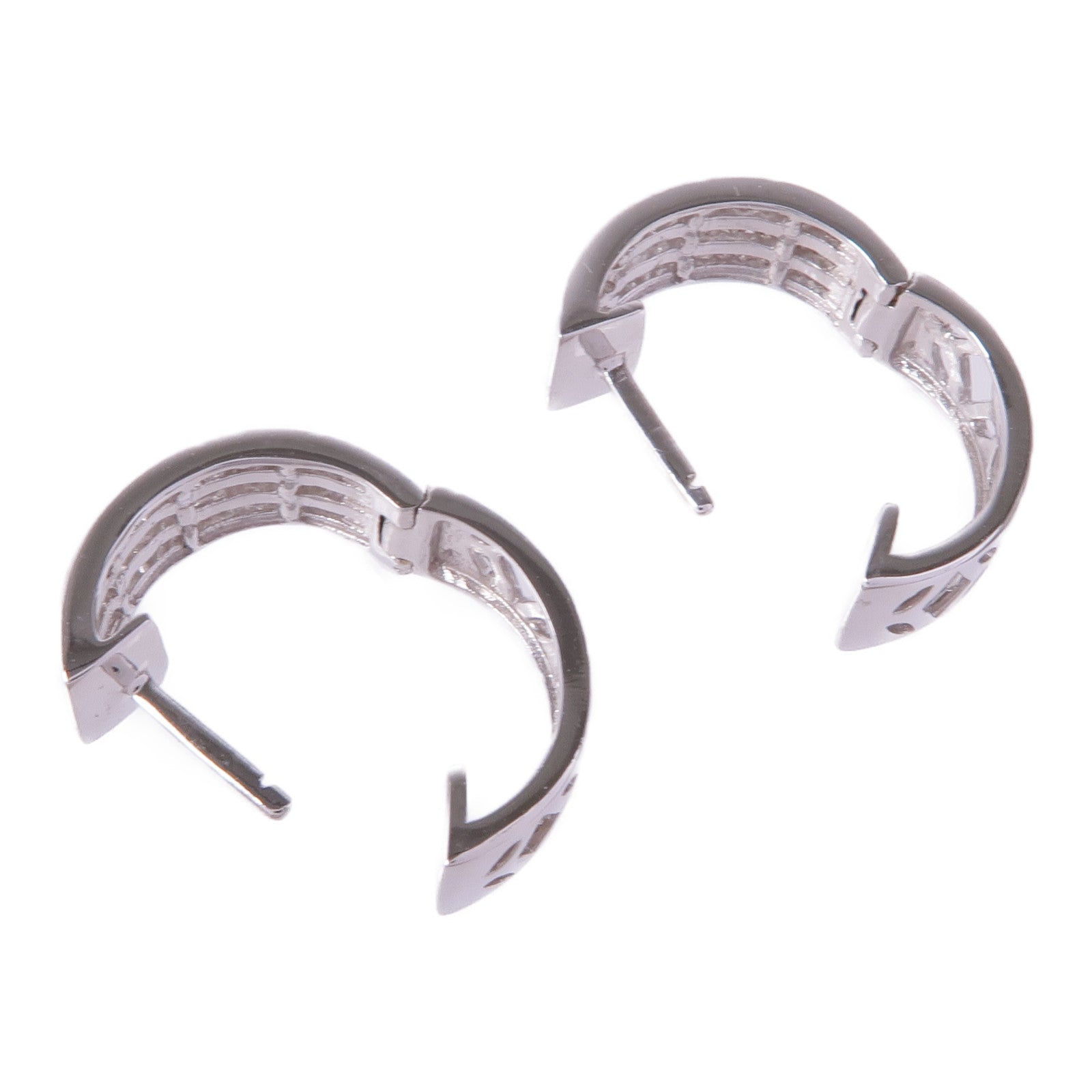 JEWELRY 18K白金Diamond Earrings鑽石耳環