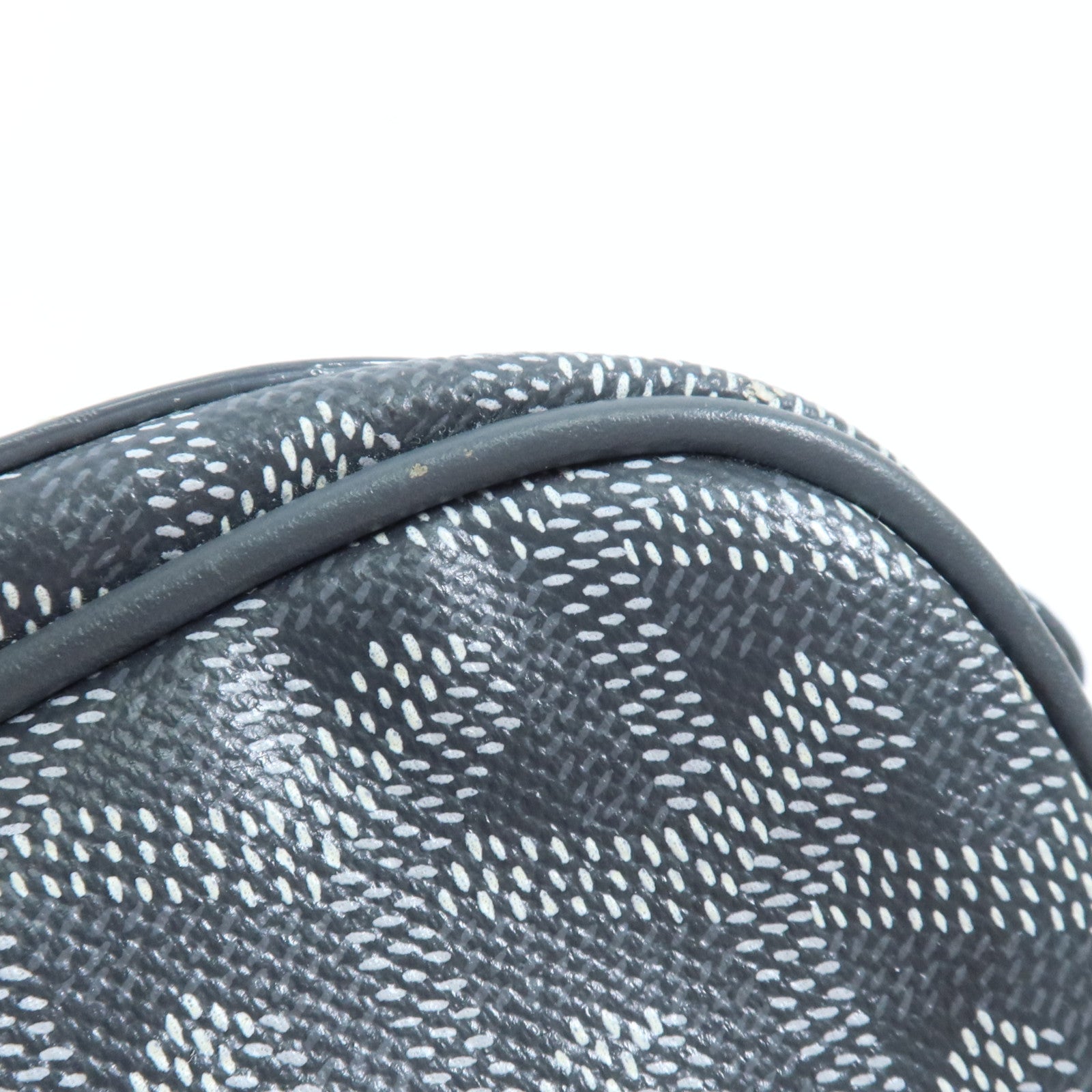 GOYARD 塗層帆布Sac Cap Vert PM銀扣肩背袋