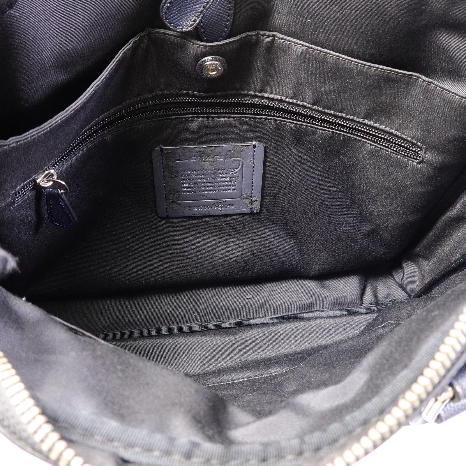 COACH 牛皮皮革Hand Bag手挽袋