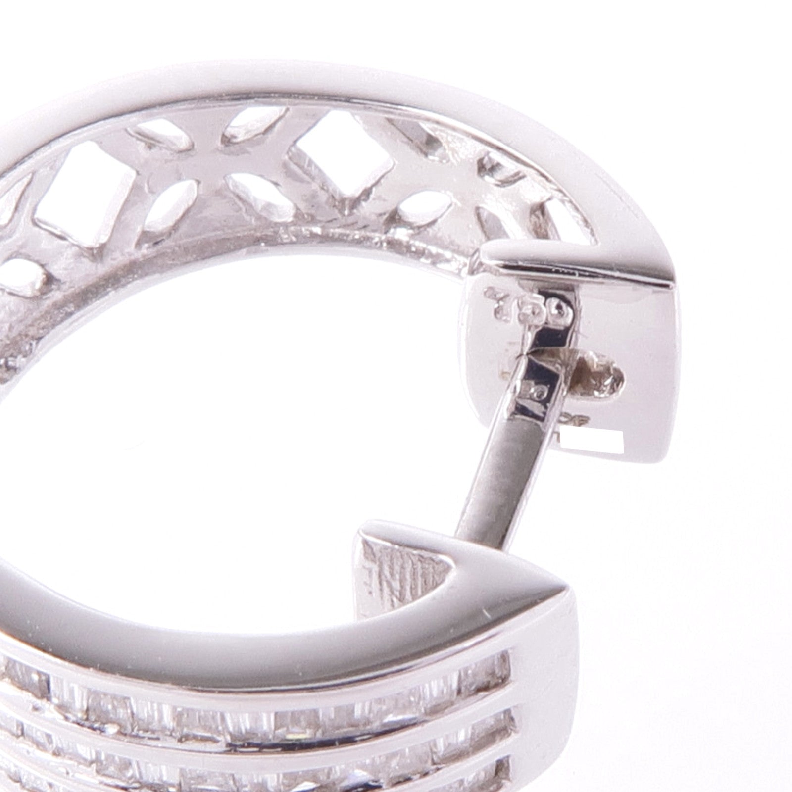 JEWELRY 18K白金Diamond Earrings鑽石耳環