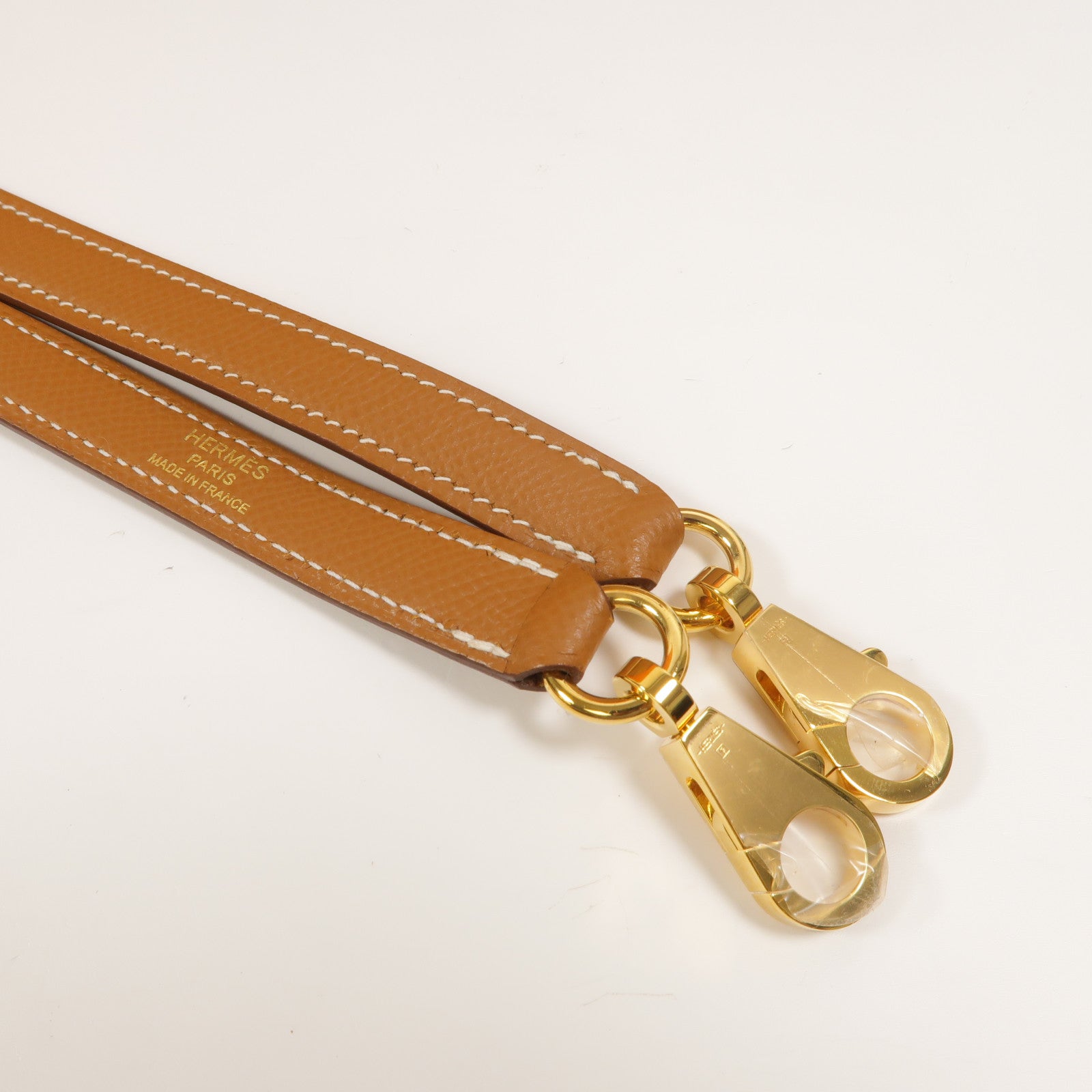 HERMES Epsom皮革Kelly 25手挽肩背兩用袋Gold