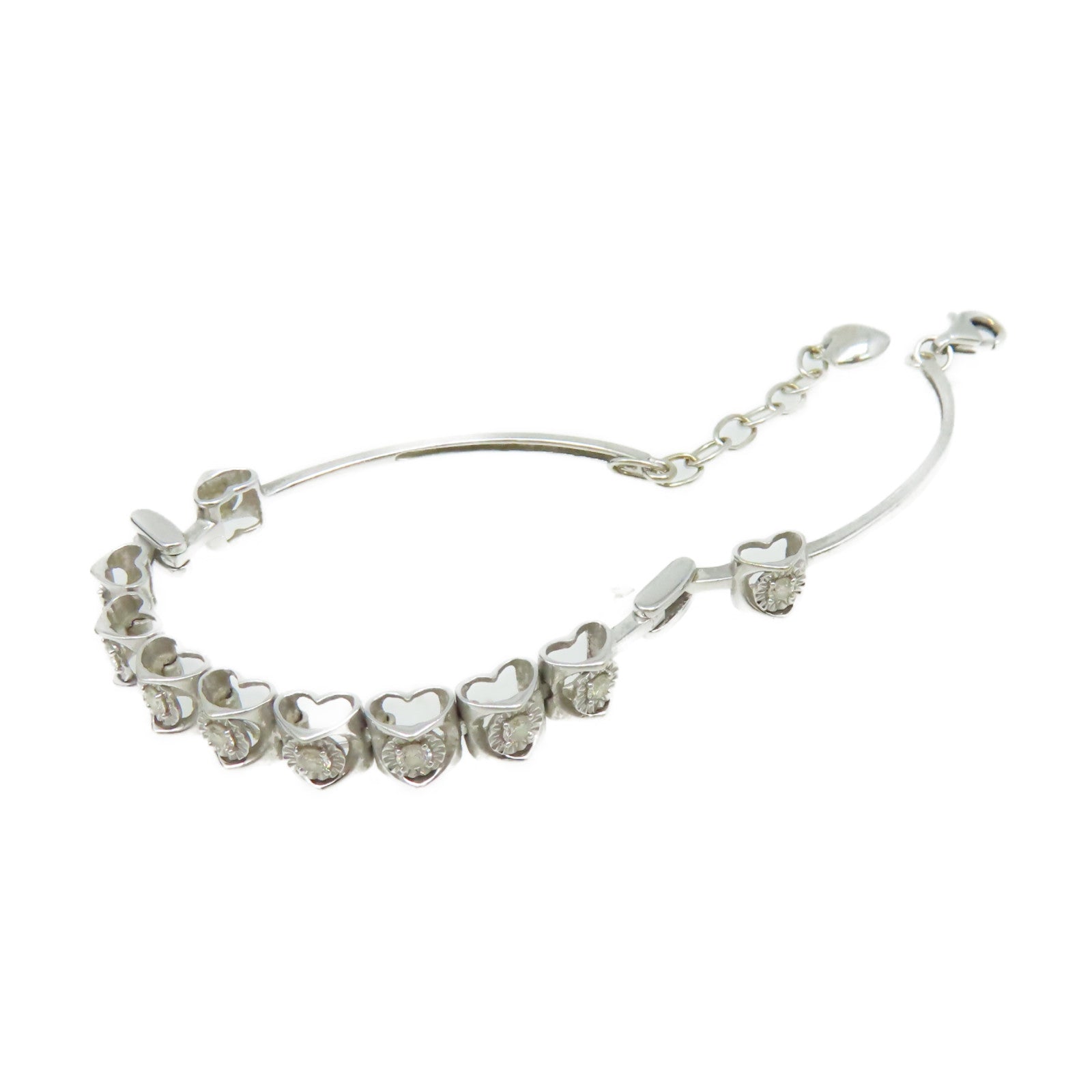 JEWELRY 【激減優惠】18K白金/0.302ct鑽石Diamond Bracelet手鏈