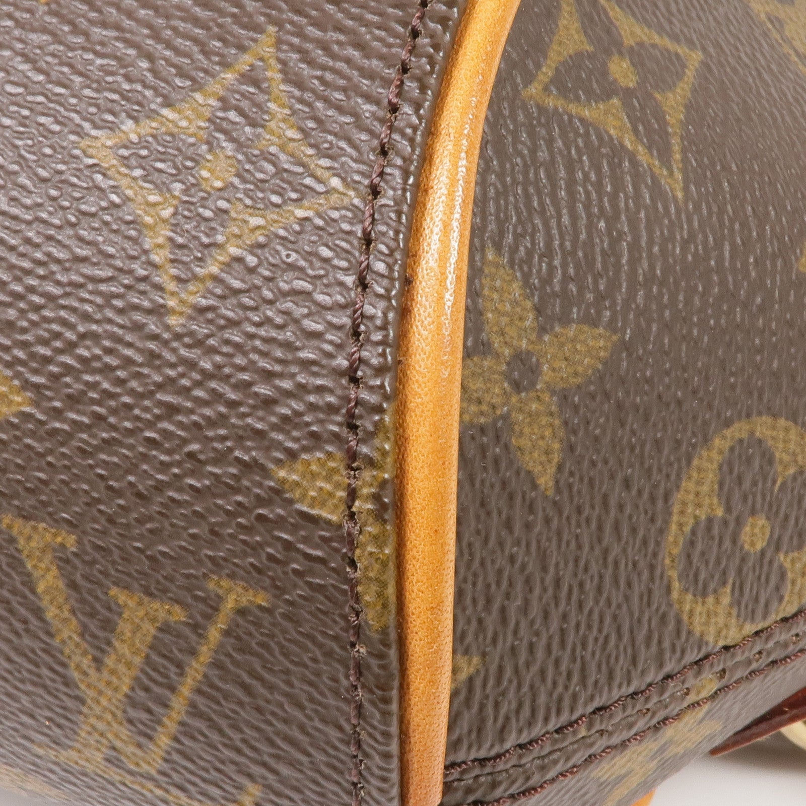LOUIS VUITTON Monogram Ellipse Sac A Dos Backpack金扣背包棕色