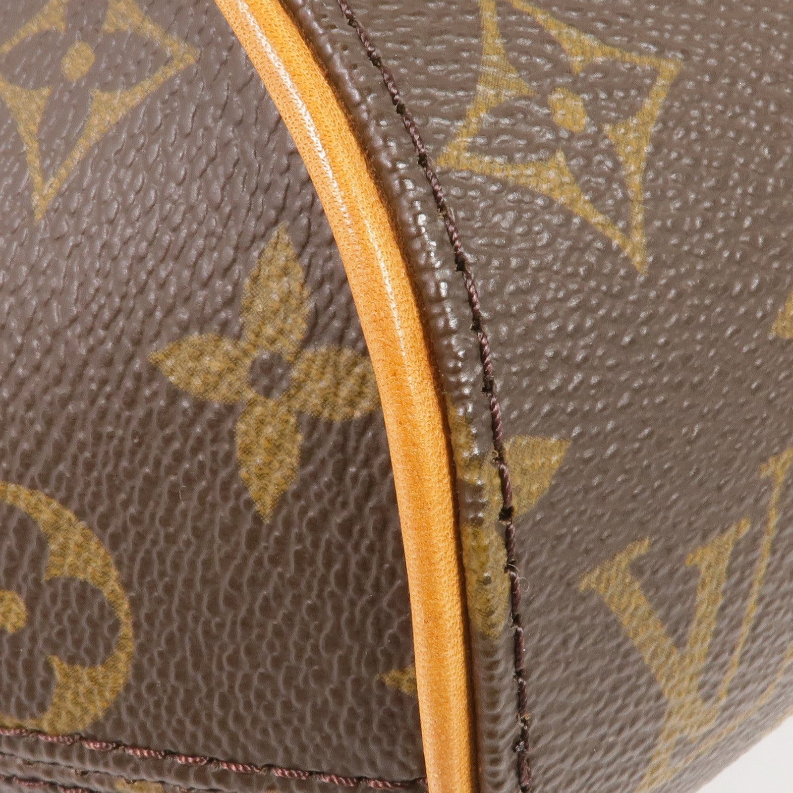 LOUIS VUITTON Monogram Ellipse Sac A Dos Backpack金扣背包棕色