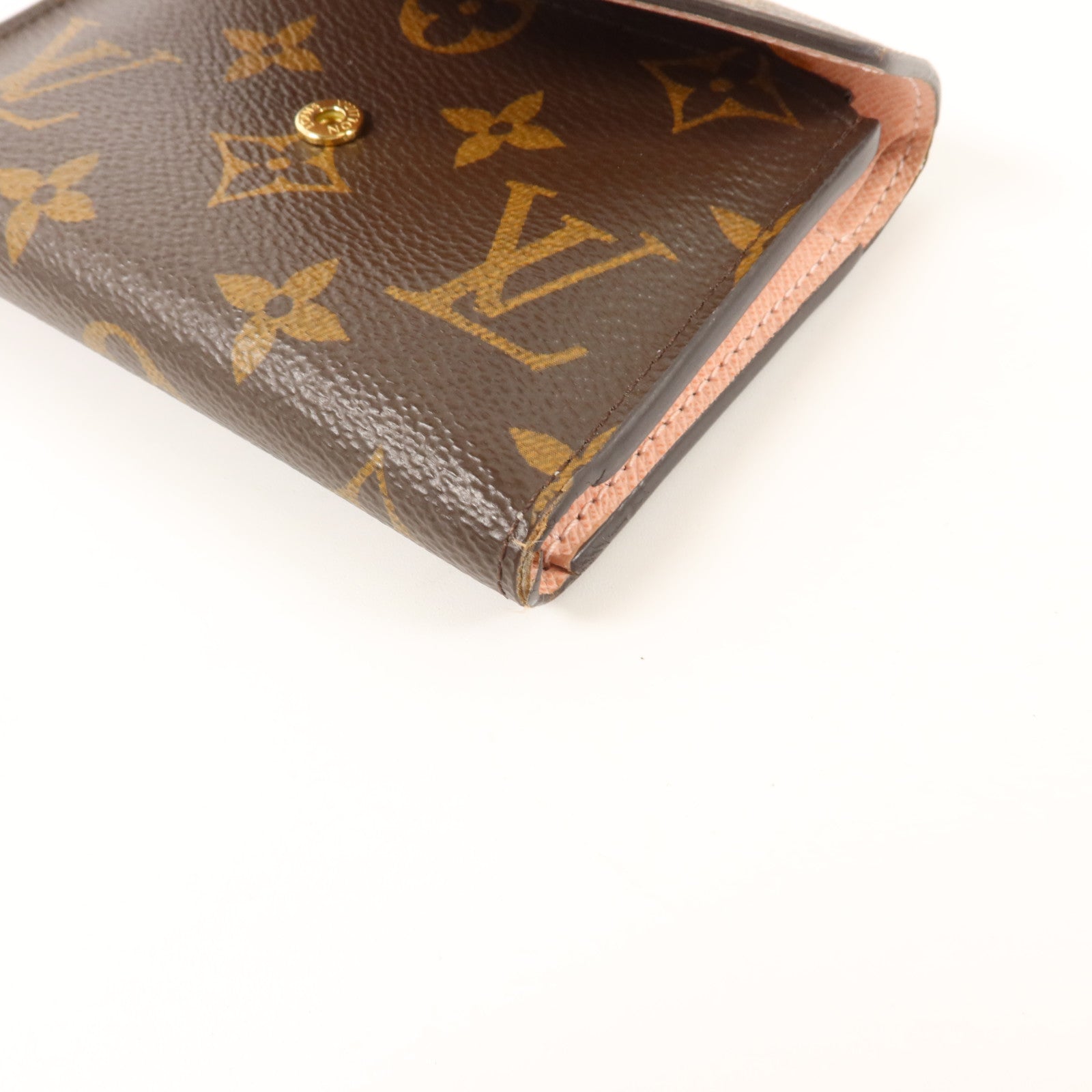 LOUIS VUITTON Monogram Victorine Wallet金扣錢包