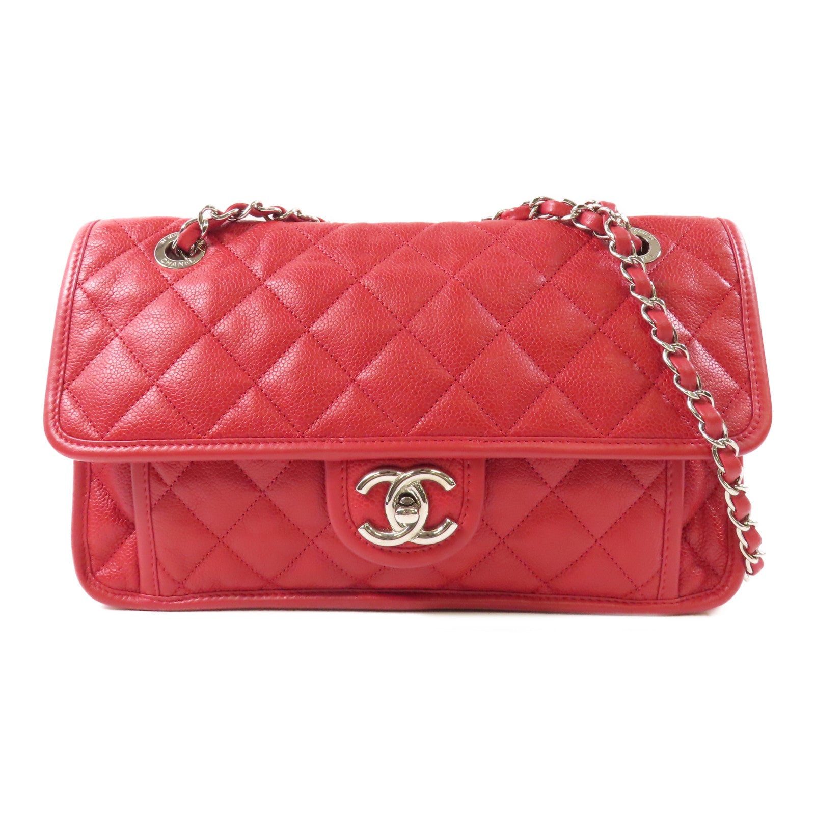 CHANEL 牛皮皮革Chain Shoulder Bag肩背袋