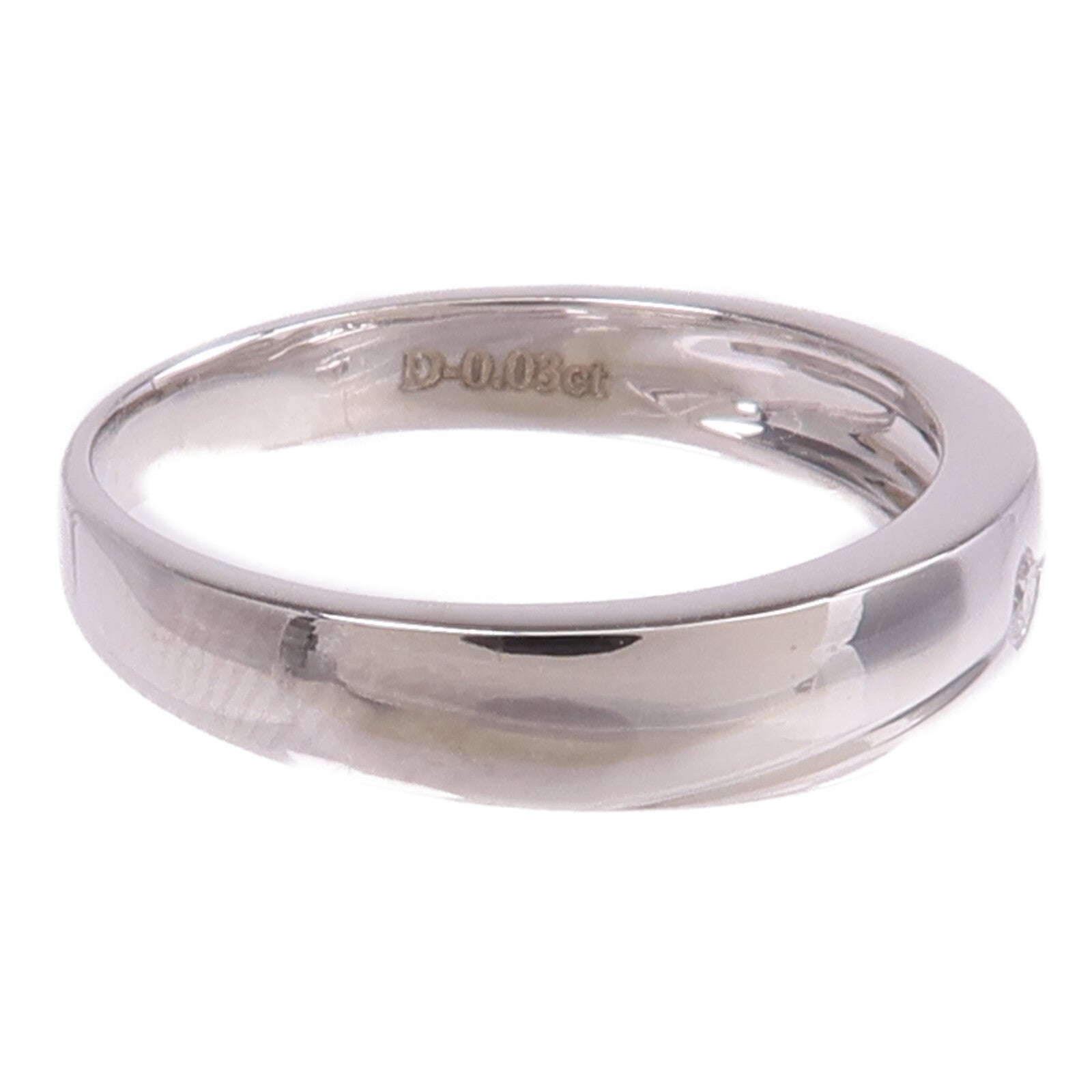 JEWELRY 18K白金Diamond Ring鑽石戒指US#4.75