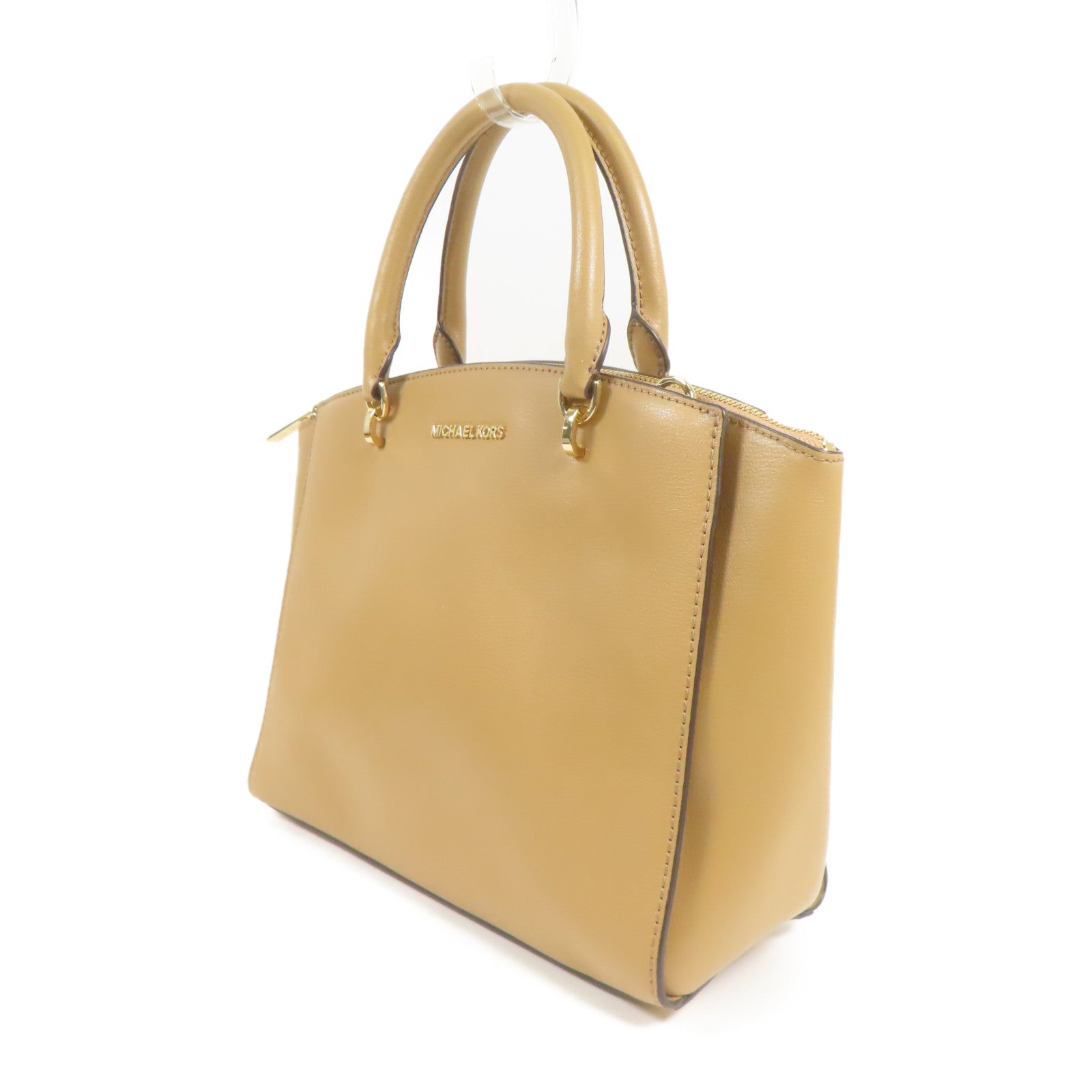 Michael Kors 牛皮皮革2 Way Shoulder金扣手挽肩背兩用袋