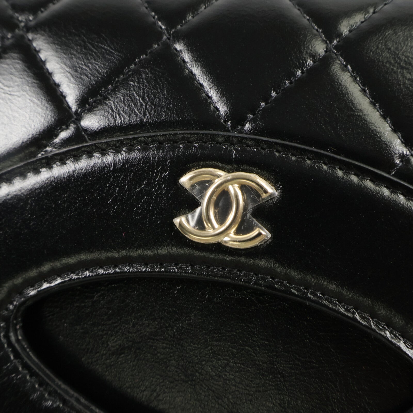 CHANEL 牛皮皮革Chanel 31 WOC鏈帶肩背袋