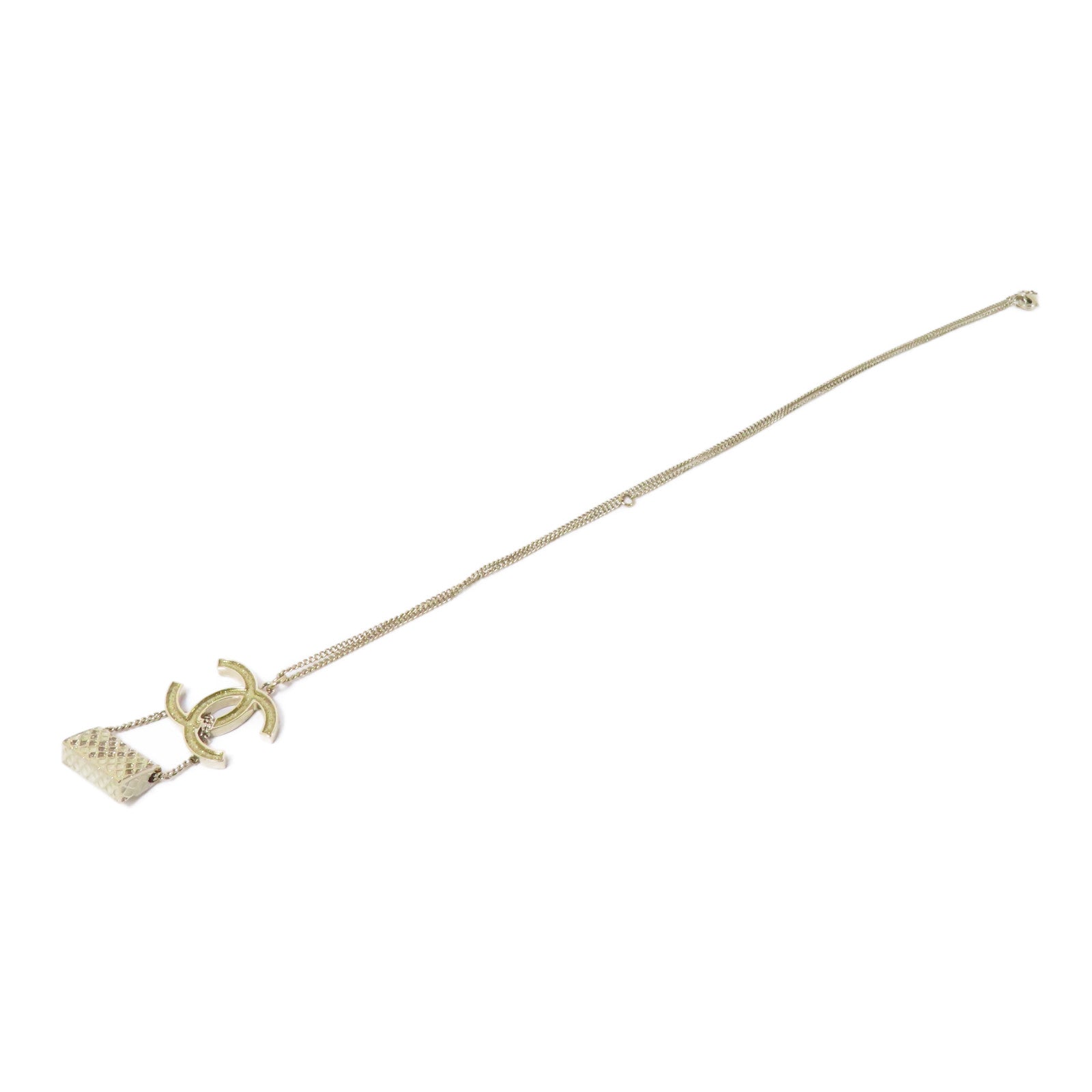 CHANEL 金屬Necklace項鍊金色
