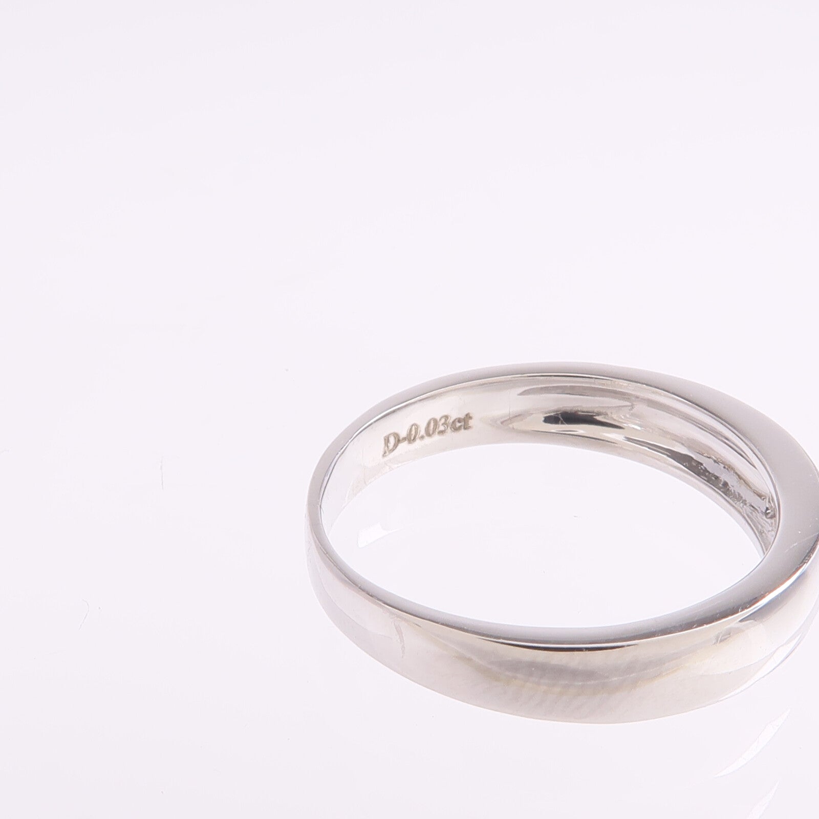 JEWELRY 18K白金Diamond Ring鑽石戒指US#4.75