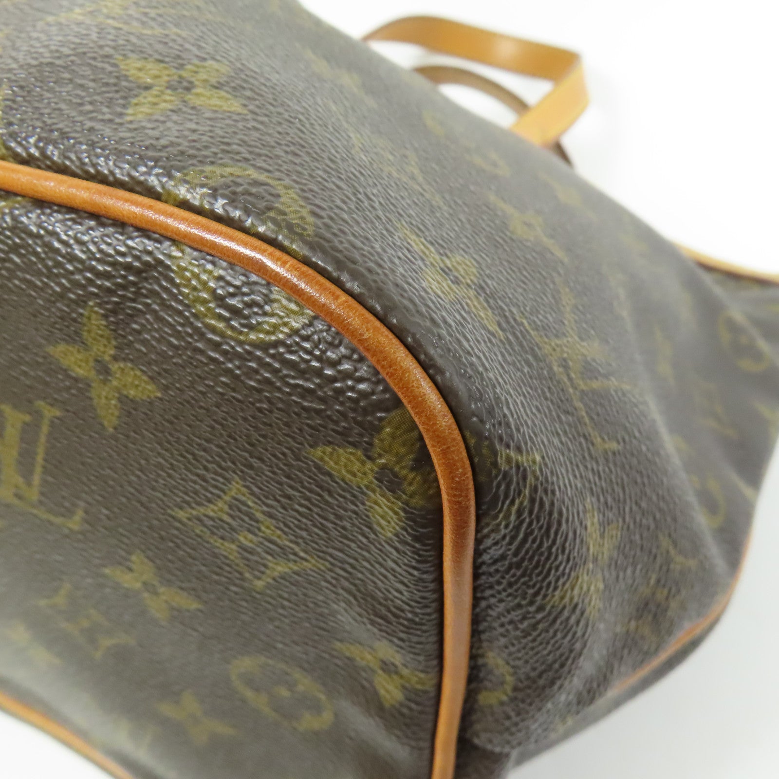 LOUIS VUITTON Monogram Palermo PM金扣手挽肩背兩用袋棕色
