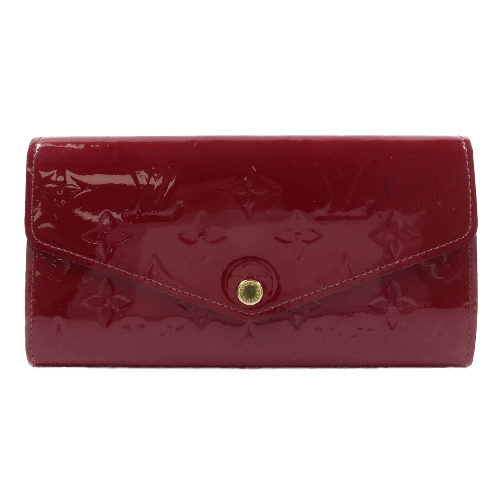 LOUIS VUITTON Monogram Vernis Long Wallet長錢包