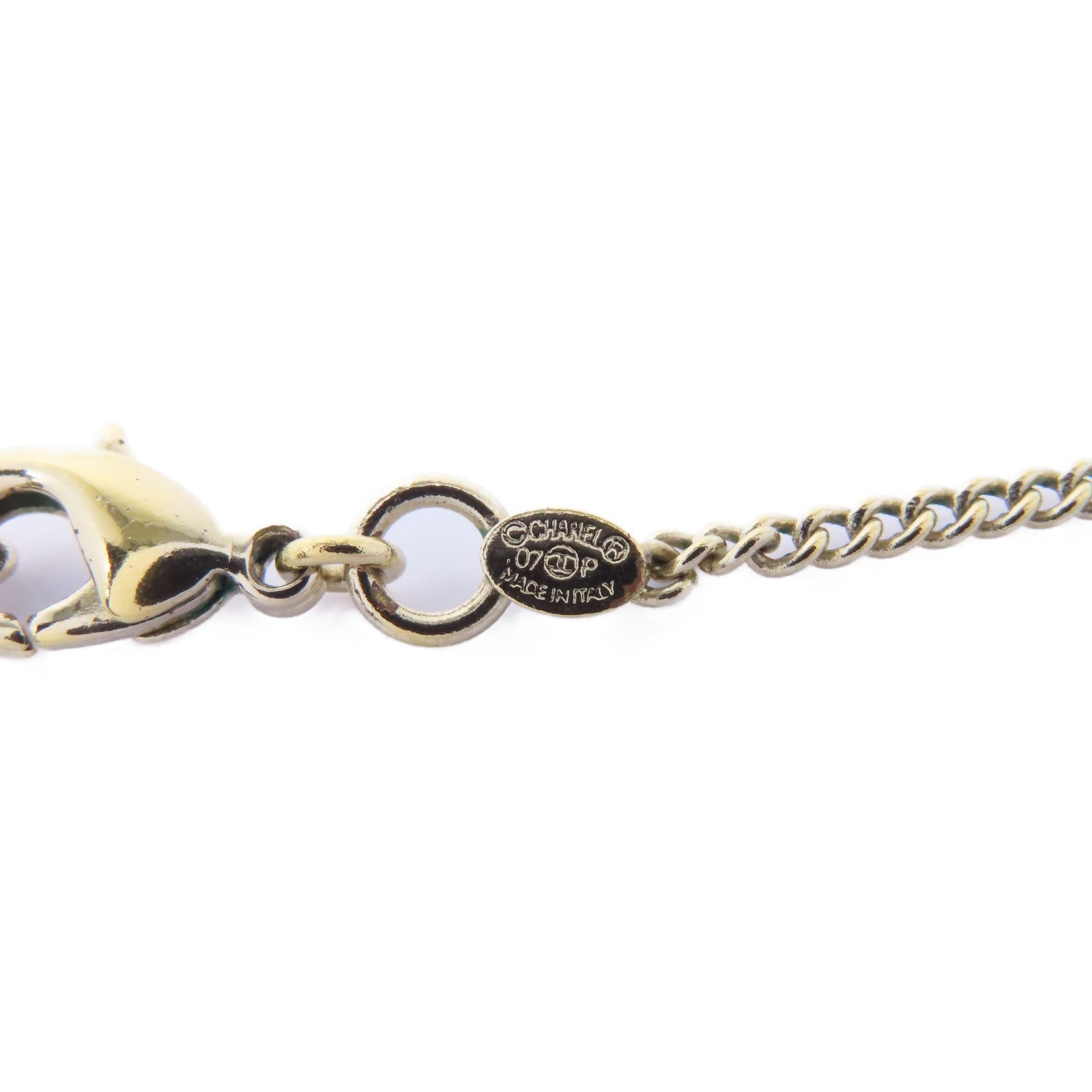 CHANEL 金屬Necklace項鍊金色