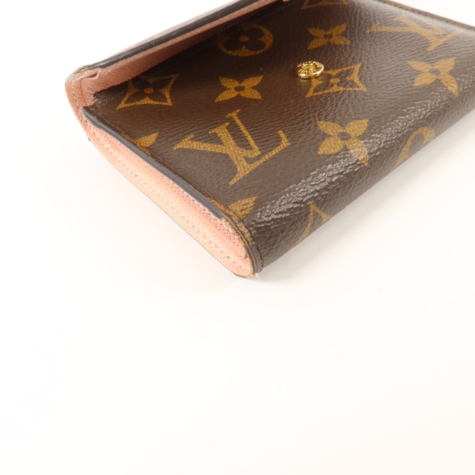 LOUIS VUITTON Monogram Victorine Wallet金扣錢包