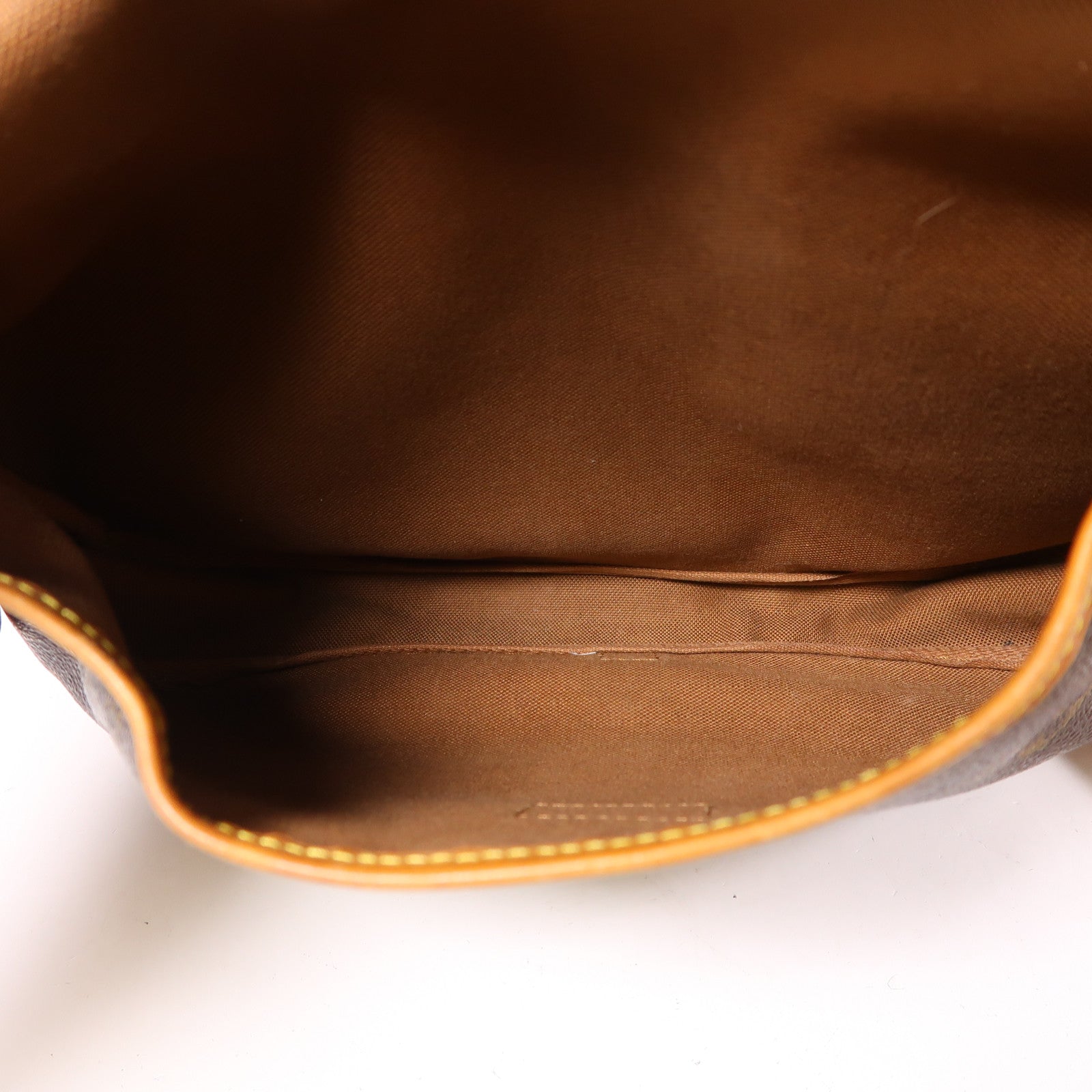 LOUIS VUITTON 【激減優惠】Monogram Saumur 30金扣肩背袋棕色