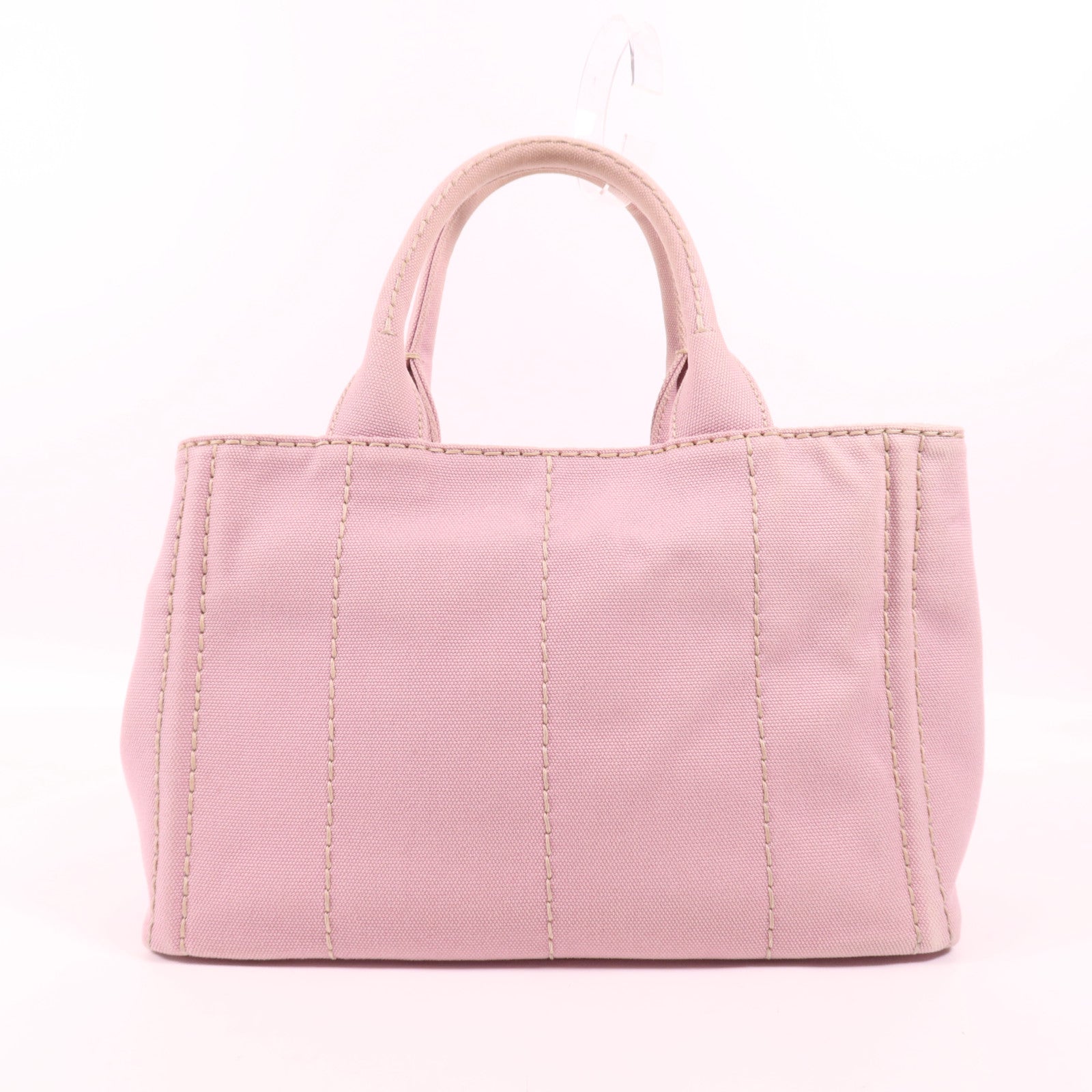 PRADA 帆布2 Way Shoulder Bag金扣手挽肩背兩用袋