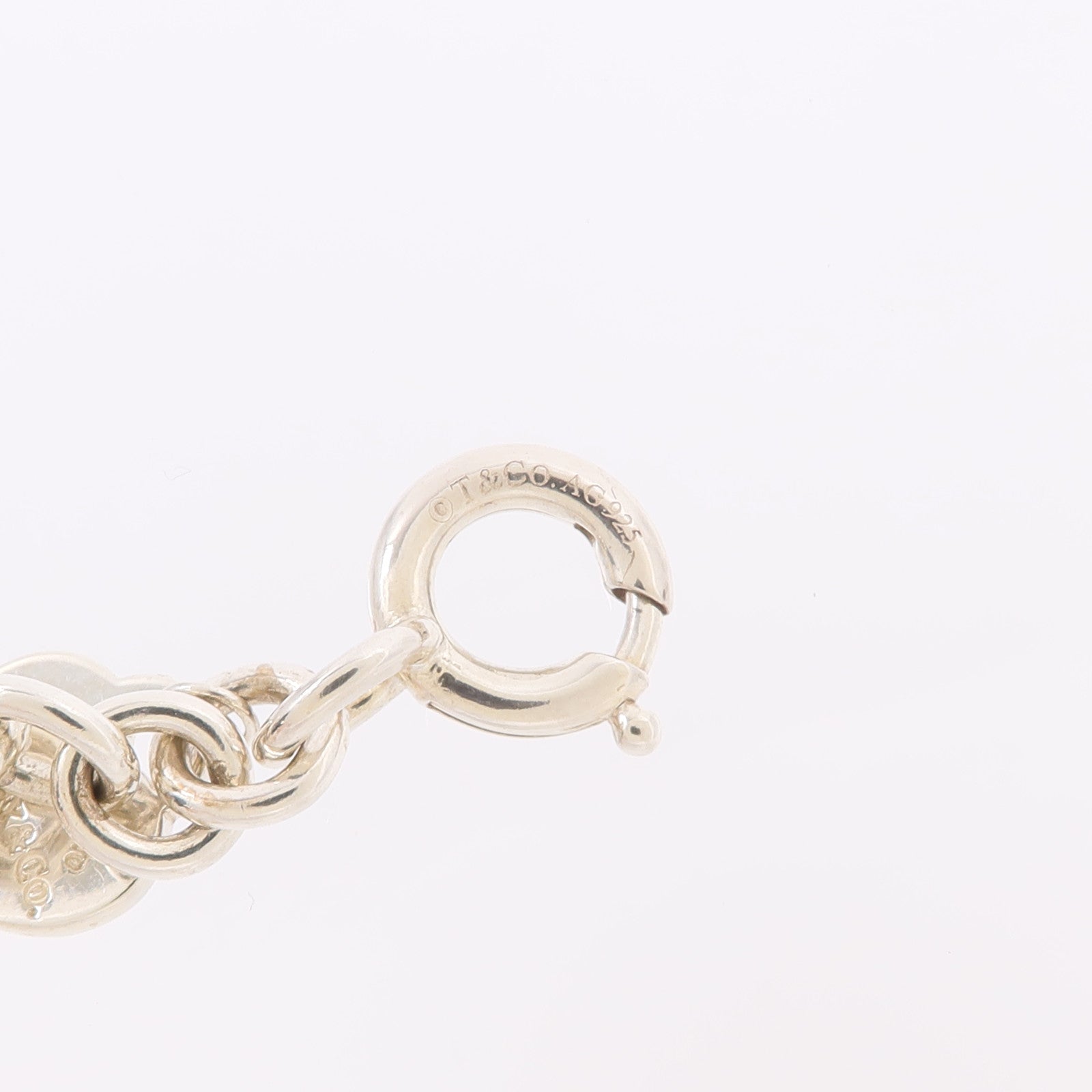 TIFFANY＆CO 925純銀Return To Tiffany Multi Heart Tag Bracelet手鏈