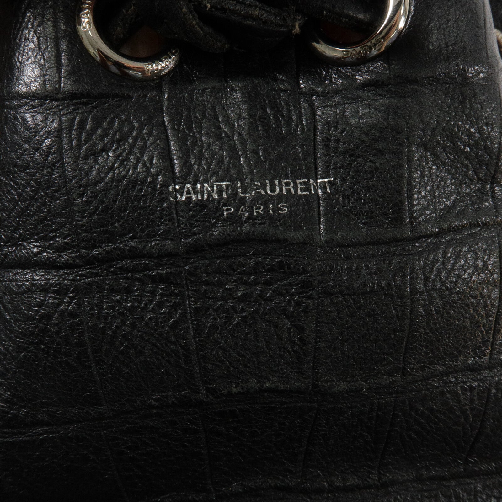 SAINT LAURENT 牛皮皮革Emmanuelle Small Bucket手挽肩背兩用袋