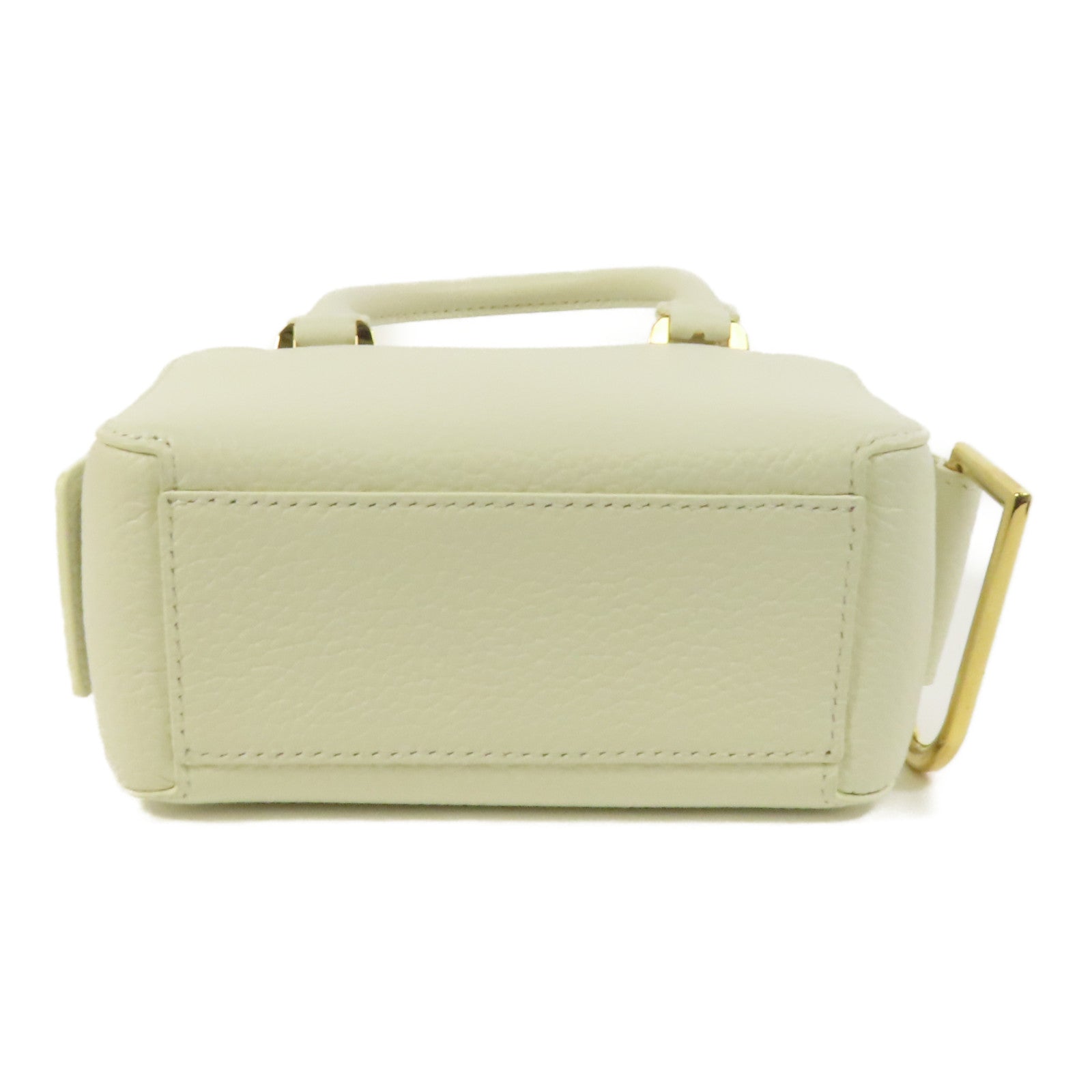 Delvaux 牛皮皮革Cool Box Nano金扣手挽肩背兩用袋