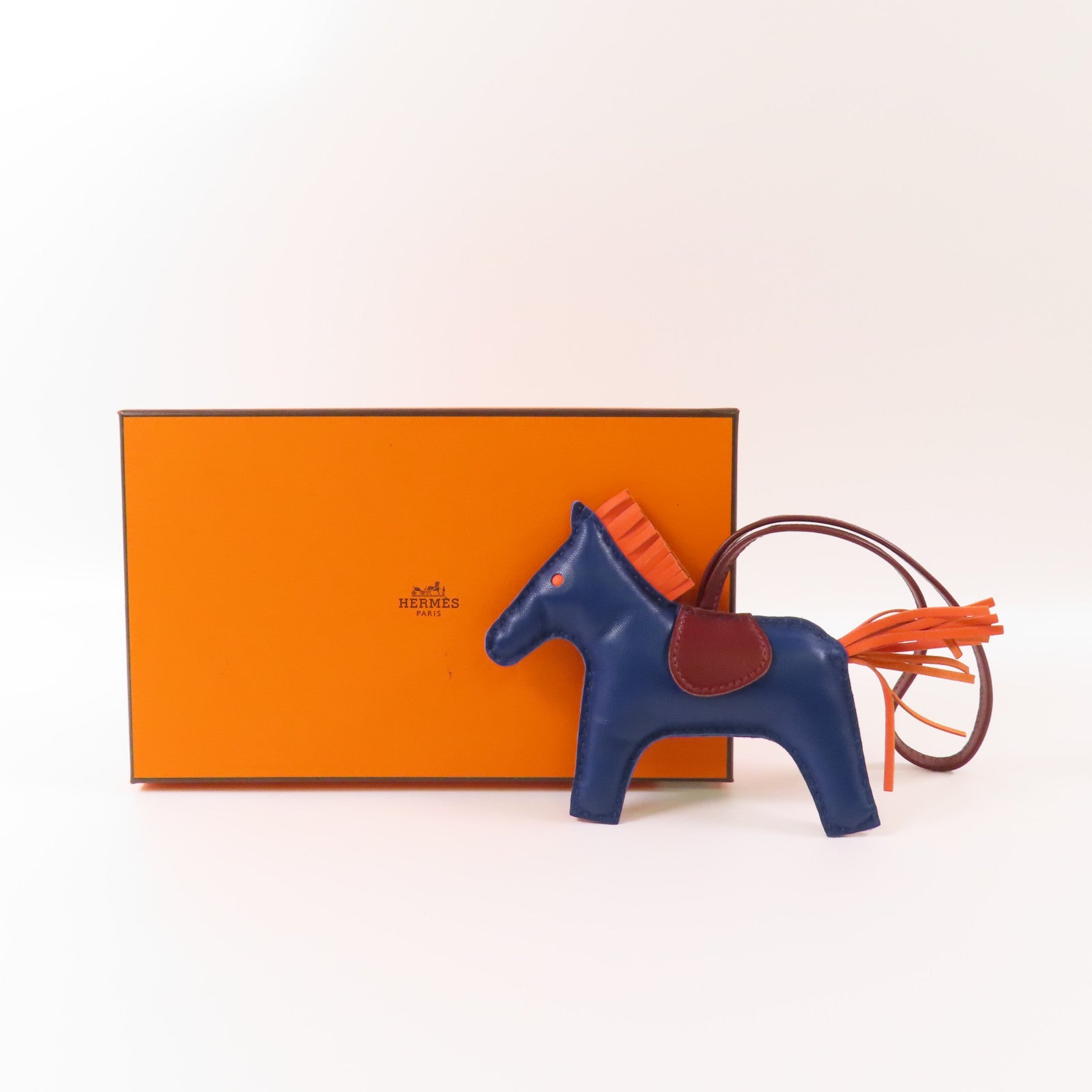 HERMES Milo皮革Rodeo GM掛飾