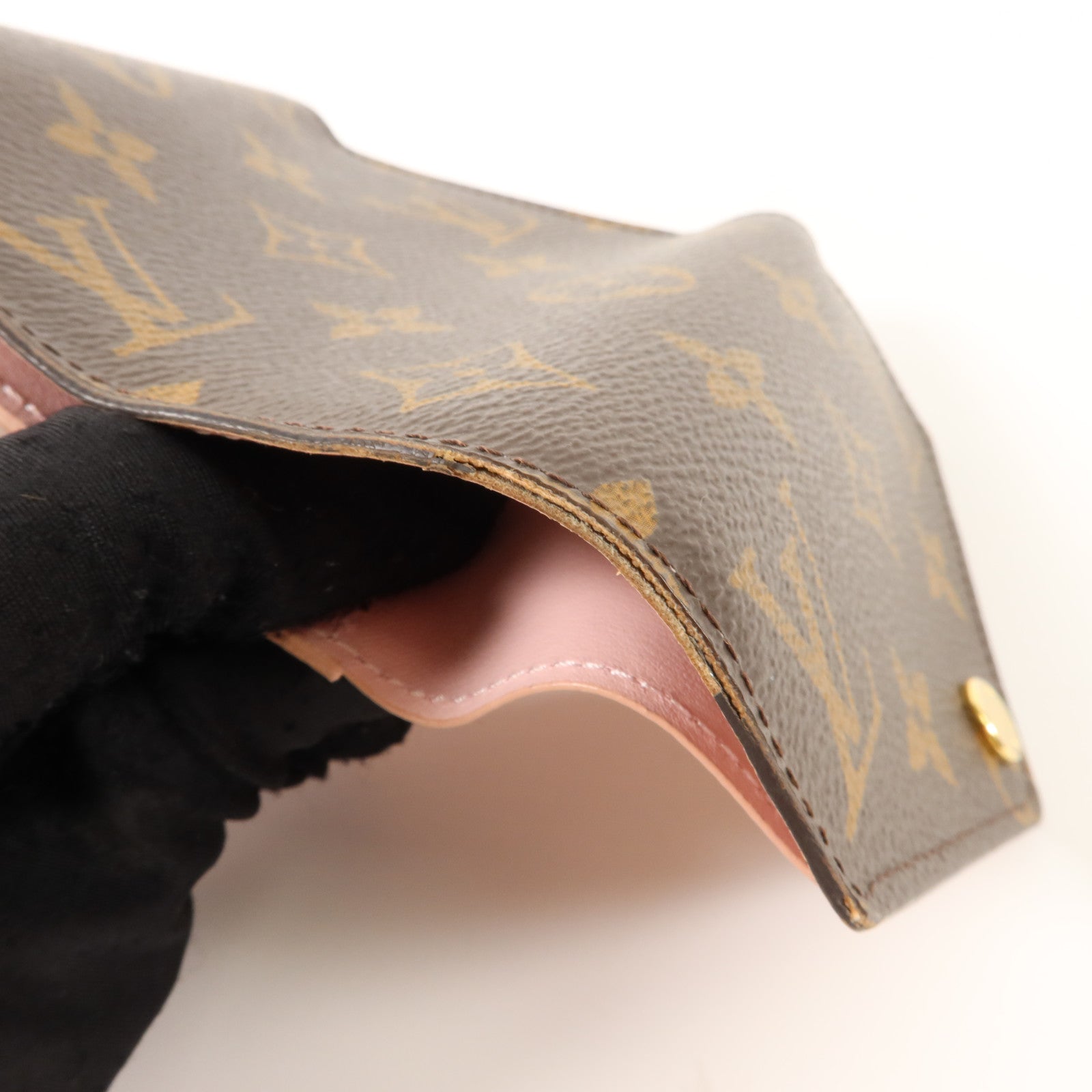 LOUIS VUITTON Monogram Victorine Wallet金扣錢包