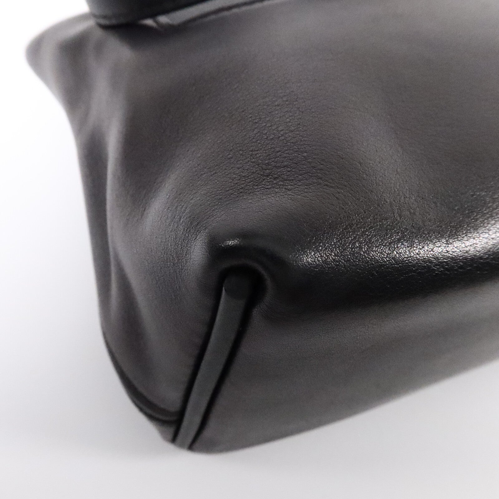 HERMES Volupto皮革24/24 Mini手挽肩背兩用袋Noir