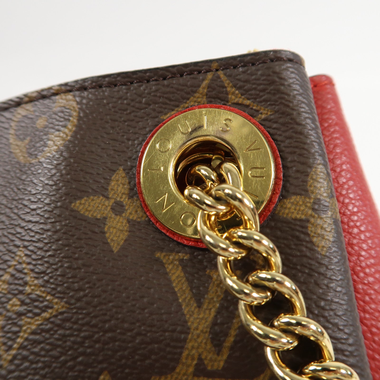 LOUIS VUITTON Monogram Surene BB金扣肩背袋