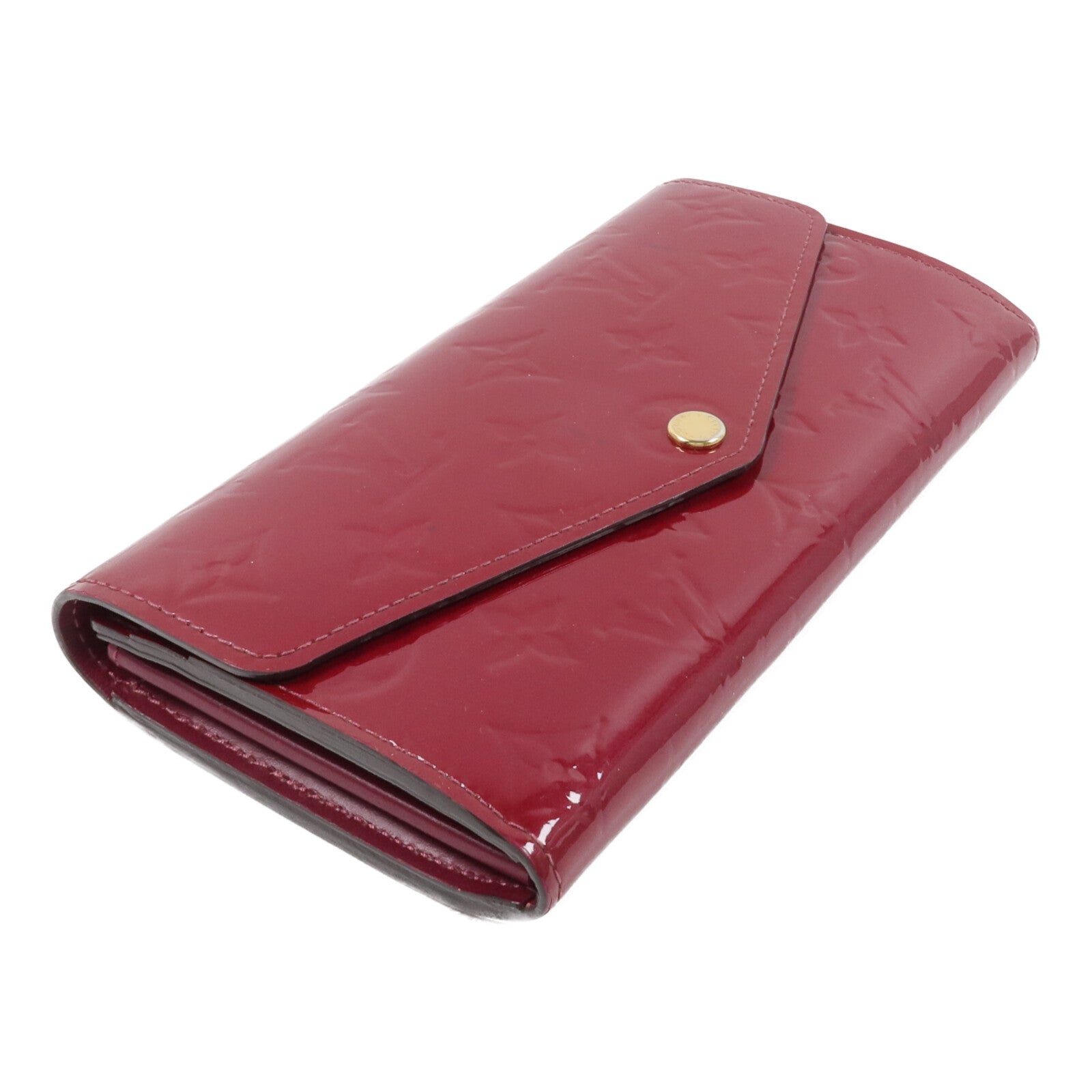 LOUIS VUITTON Monogram Vernis Long Wallet長錢包