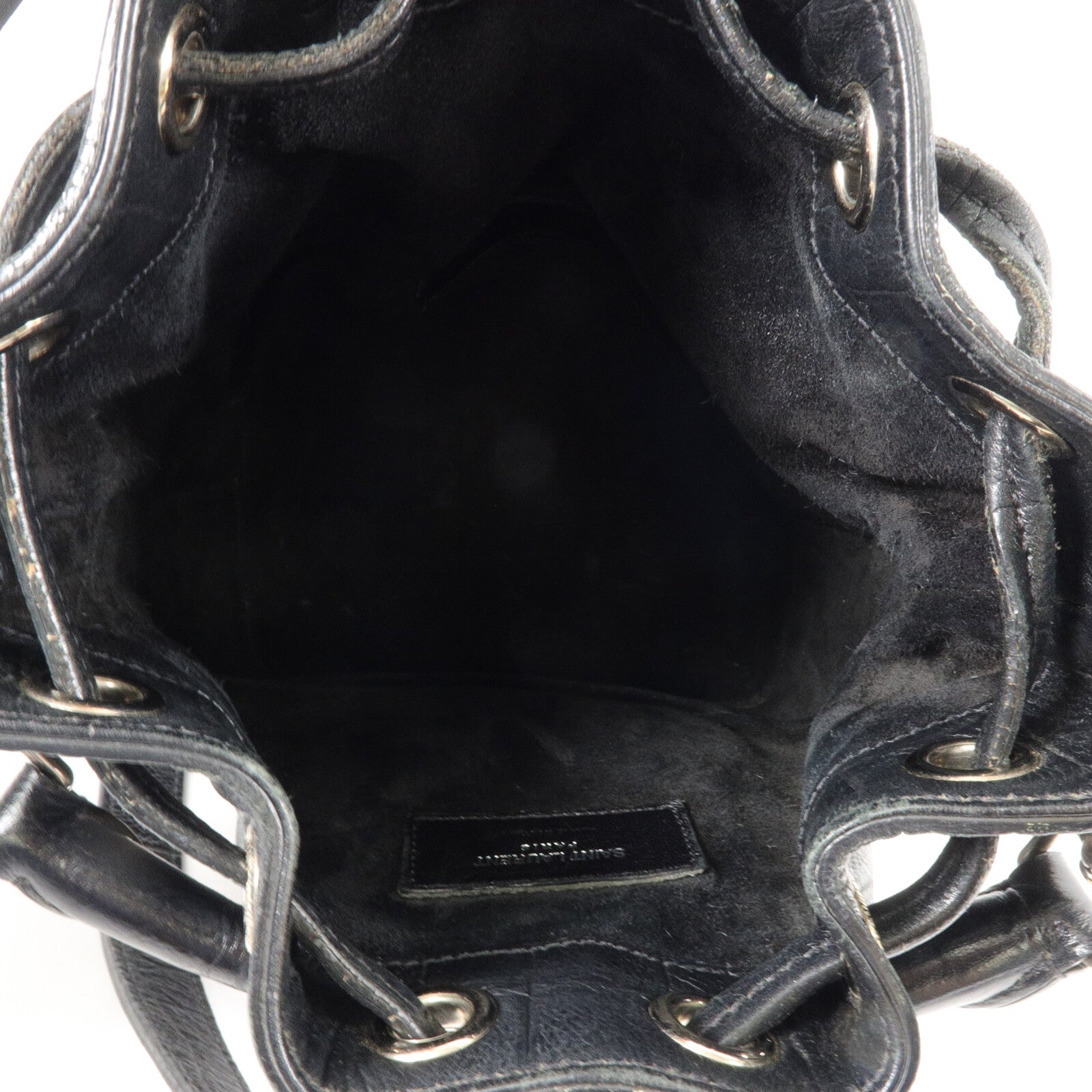 SAINT LAURENT 牛皮皮革Emmanuelle Small Bucket手挽肩背兩用袋