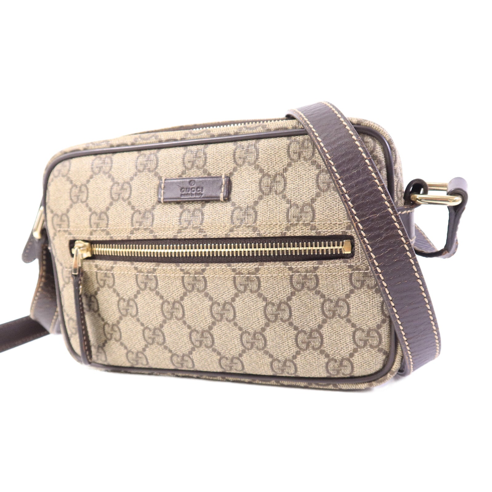 GUCCI 塗層帆布Shoulder Bag肩背袋