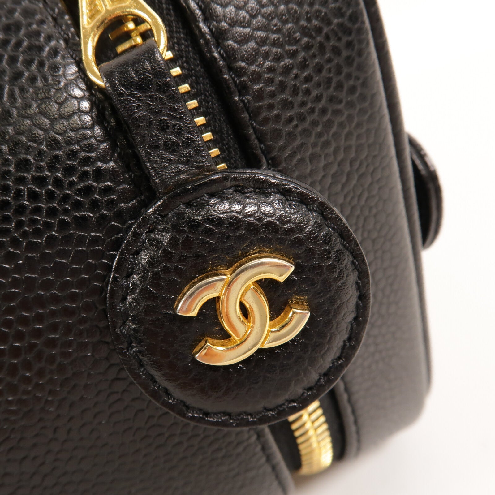 CHANEL 牛皮皮革Vintage Vanity Case手挽袋