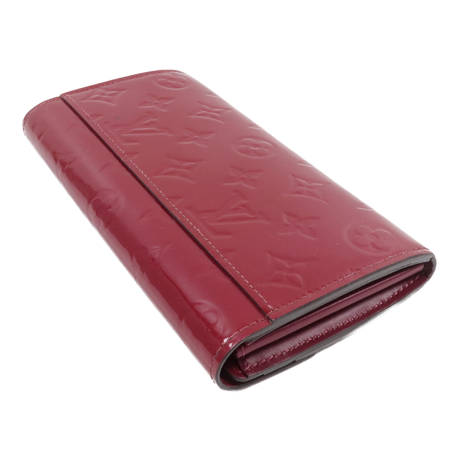 LOUIS VUITTON Monogram Vernis Long Wallet長錢包