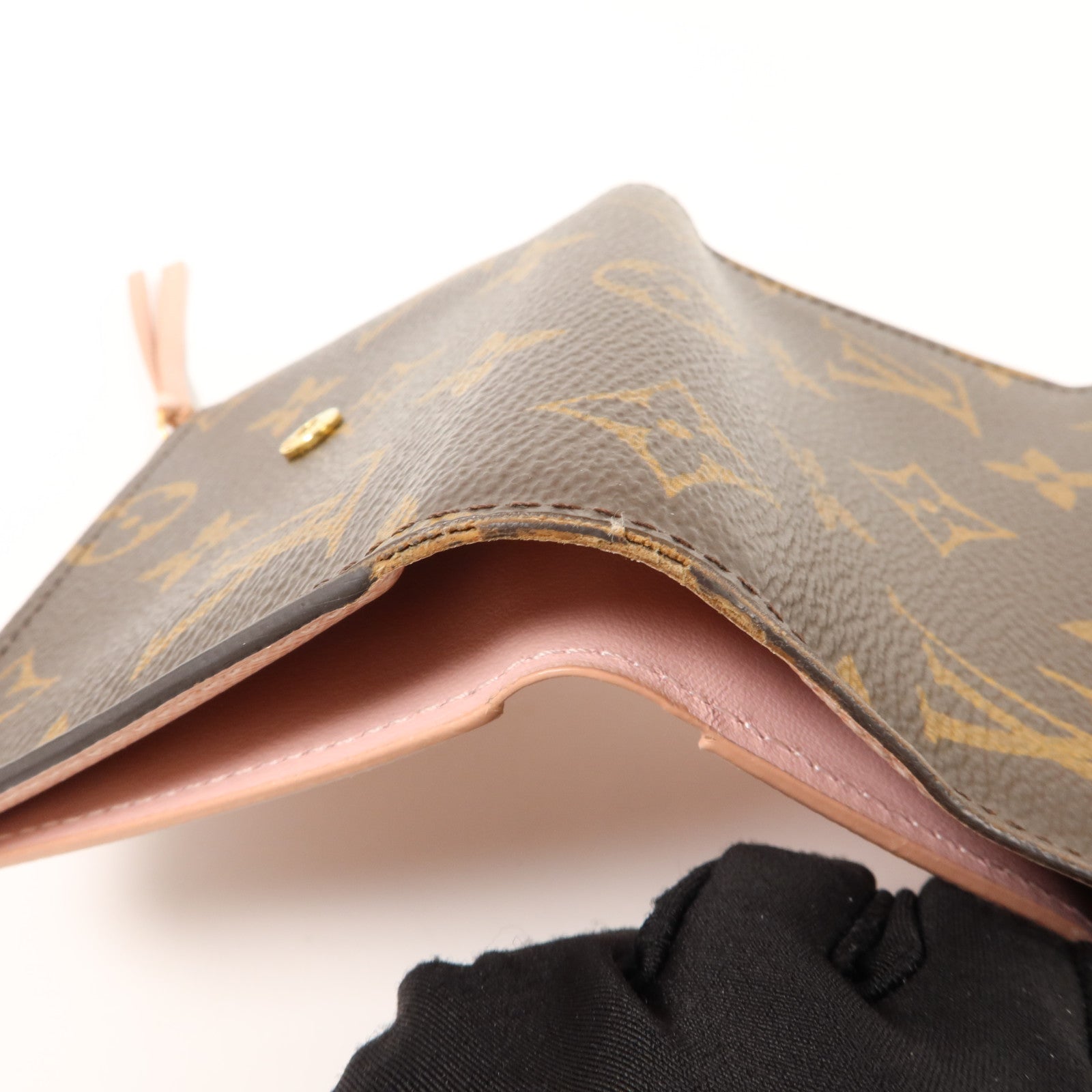 LOUIS VUITTON Monogram Victorine Wallet金扣錢包