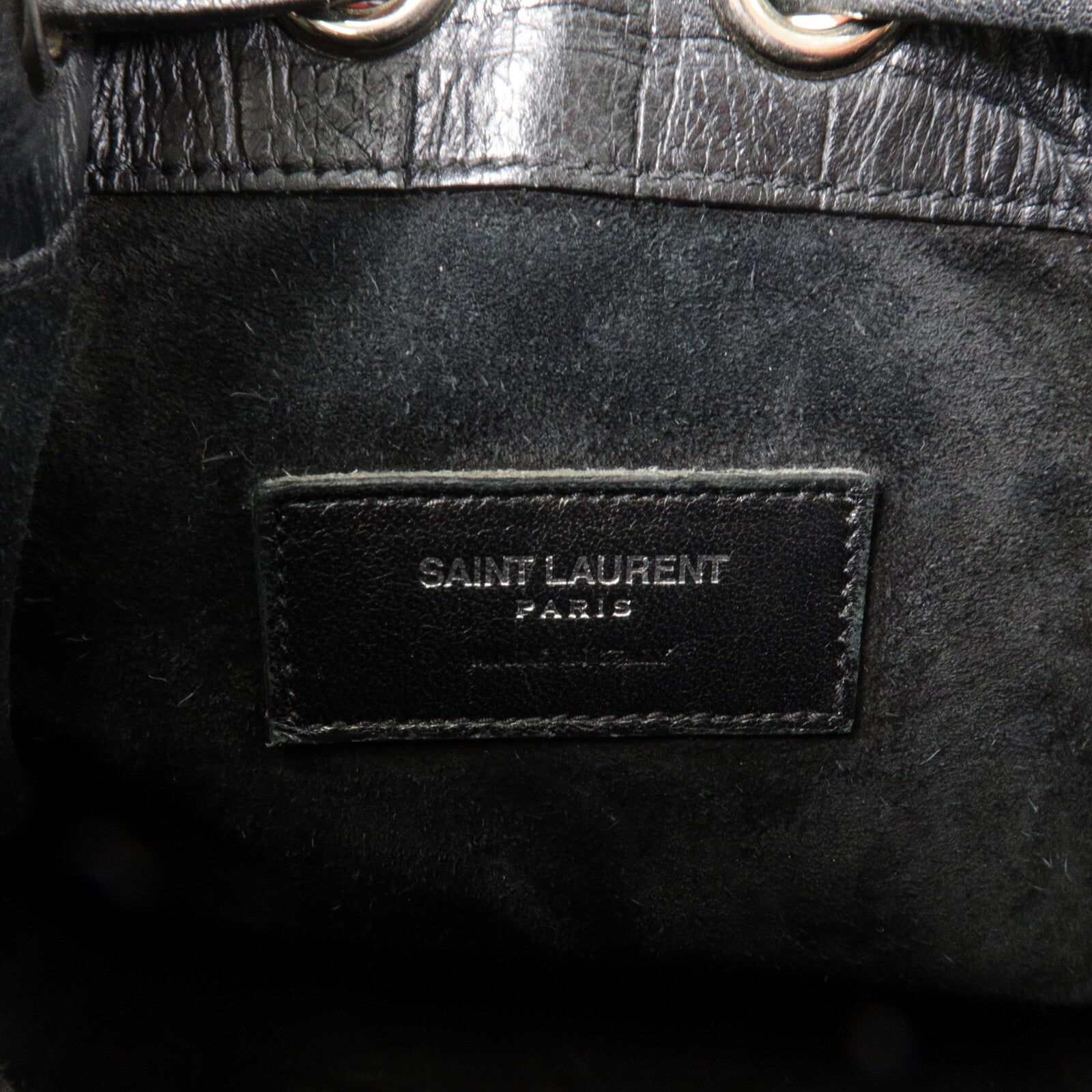 SAINT LAURENT 牛皮皮革Emmanuelle Small Bucket手挽肩背兩用袋