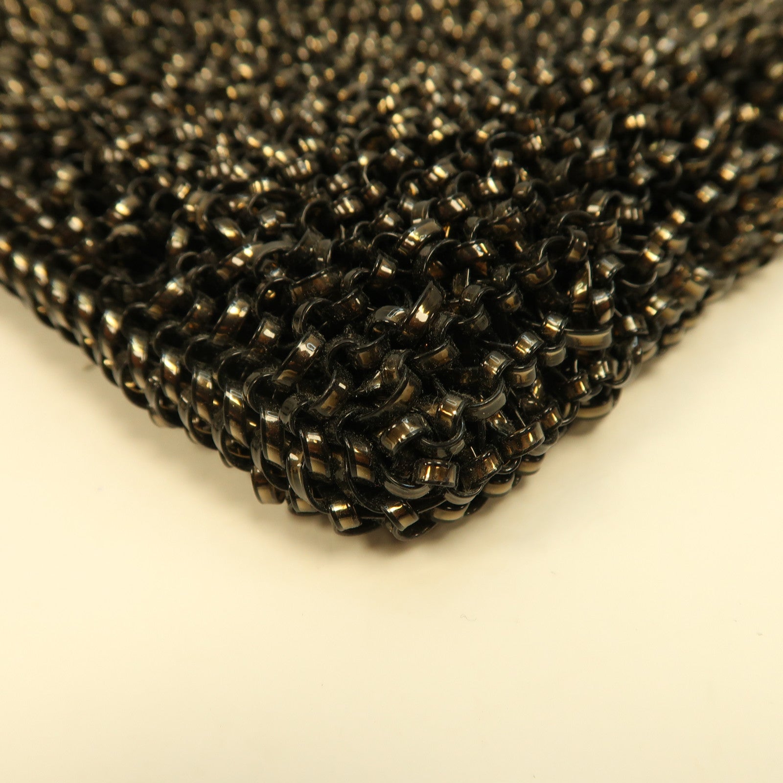 ANTEPRIMA PVC Shoulder Bag銀扣手挽袋黑色