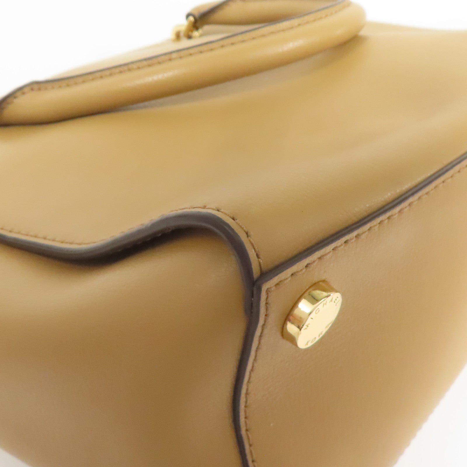 Michael Kors 牛皮皮革2 Way Shoulder金扣手挽肩背兩用袋