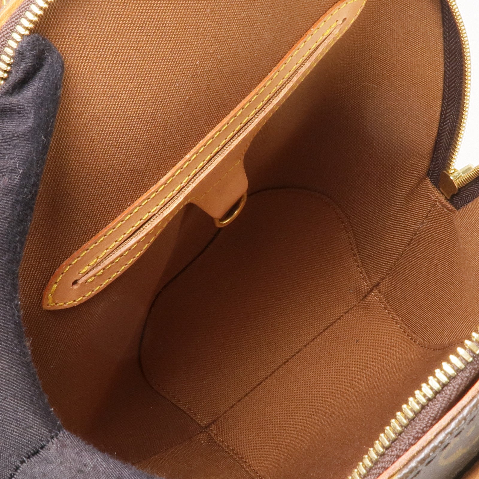 LOUIS VUITTON Monogram Ellipse Sac A Dos Backpack金扣背包棕色