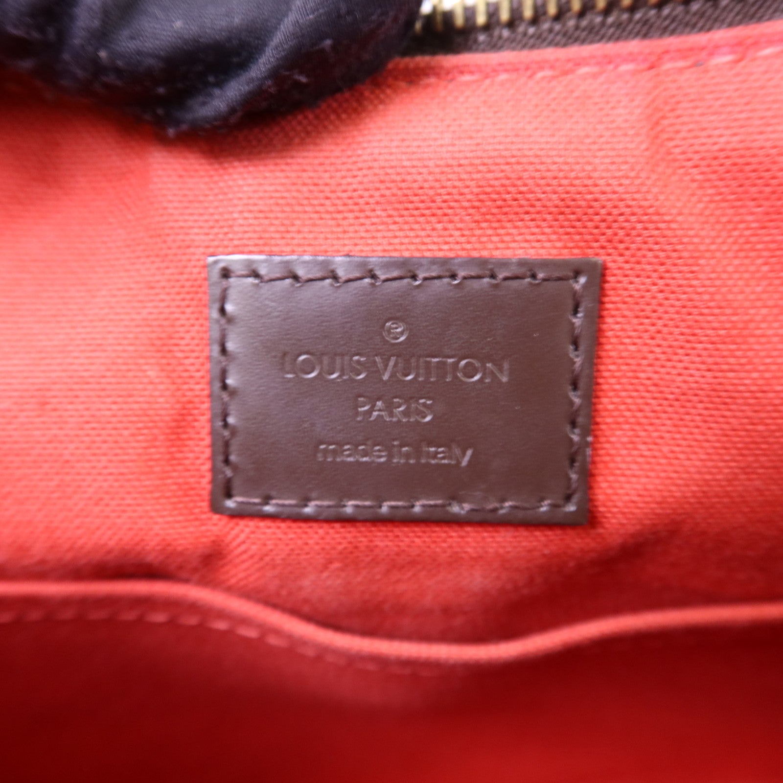 LOUIS VUITTON Damier Siena PM金扣手挽肩背兩用袋