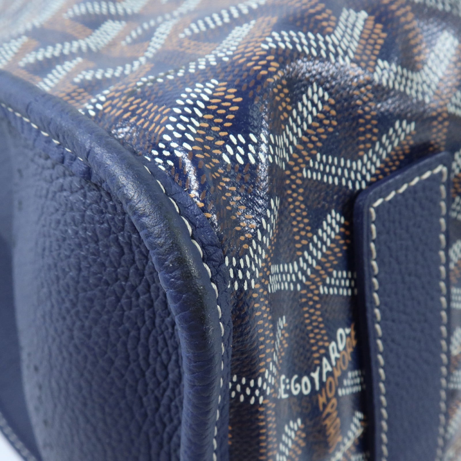 GOYARD 塗層帆布Sac Hardy PM銀扣肩背袋