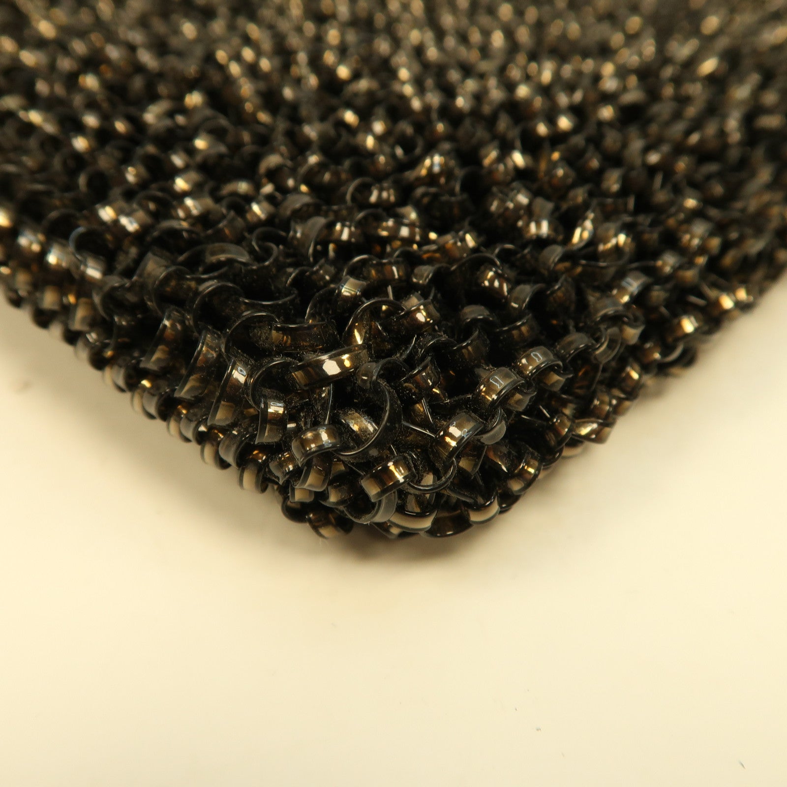 ANTEPRIMA PVC Shoulder Bag銀扣手挽袋黑色