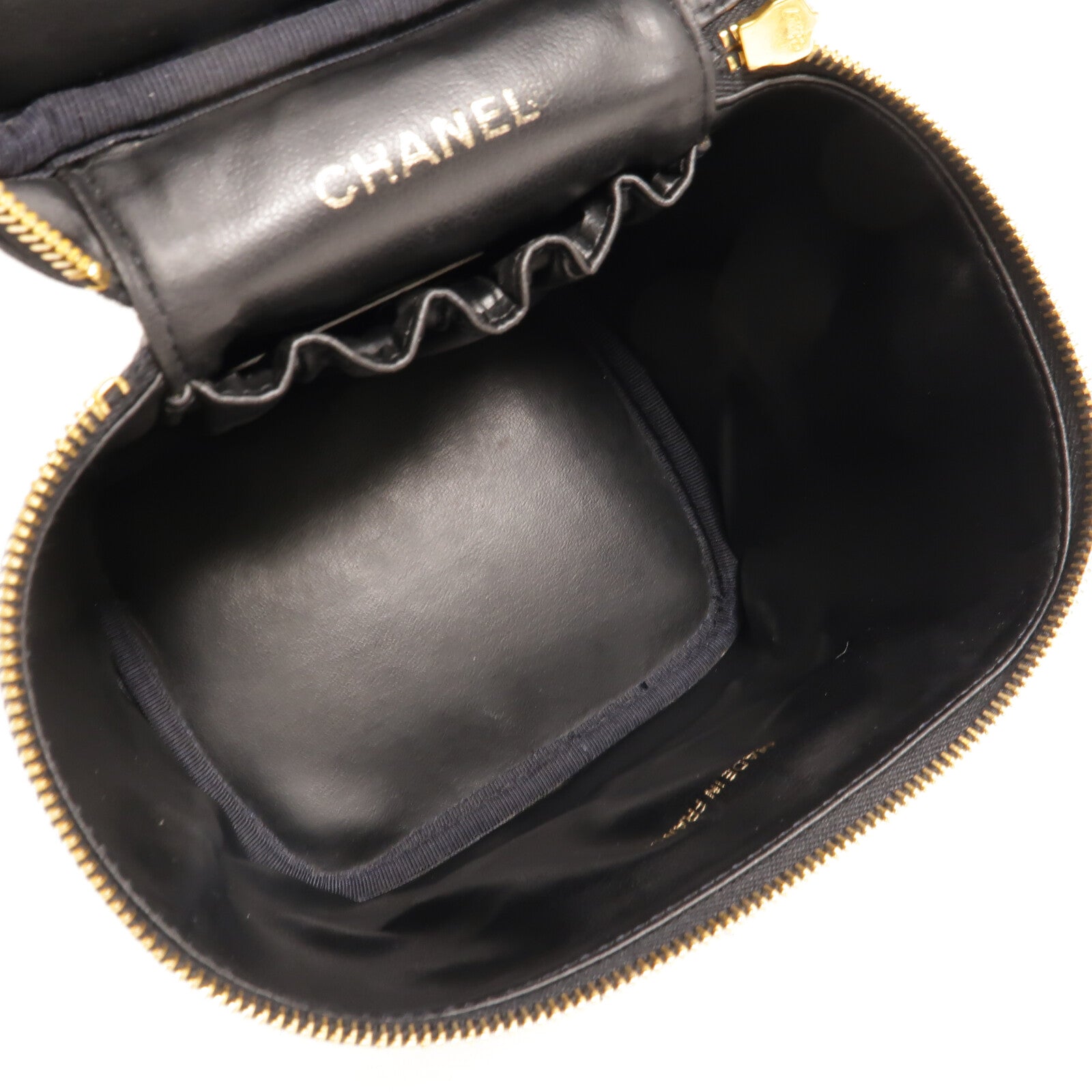 CHANEL 牛皮皮革Vintage Vanity Case手挽袋