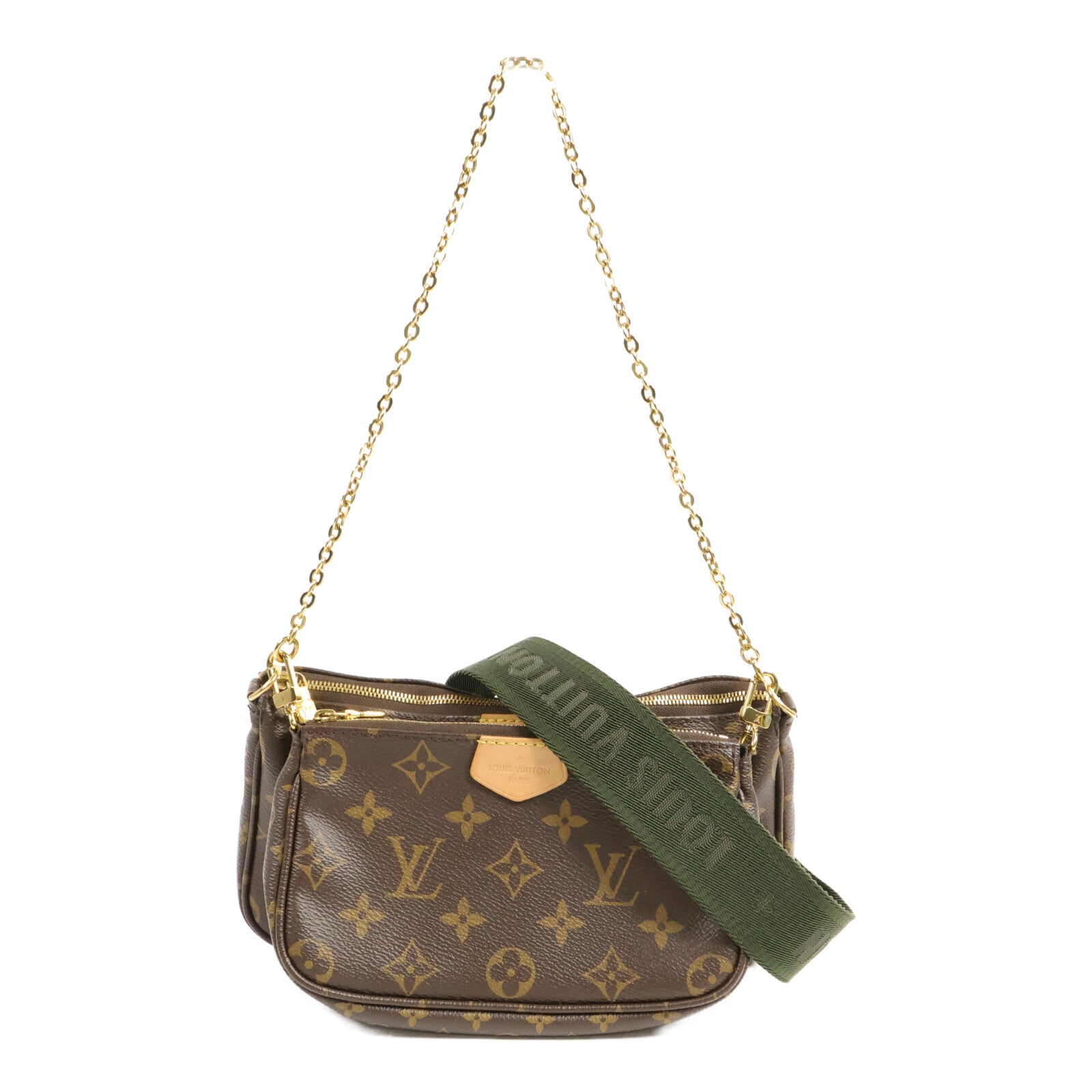 LOUIS VUITTON Monogram Multi Pochette Accessoires手挽肩背兩用袋
